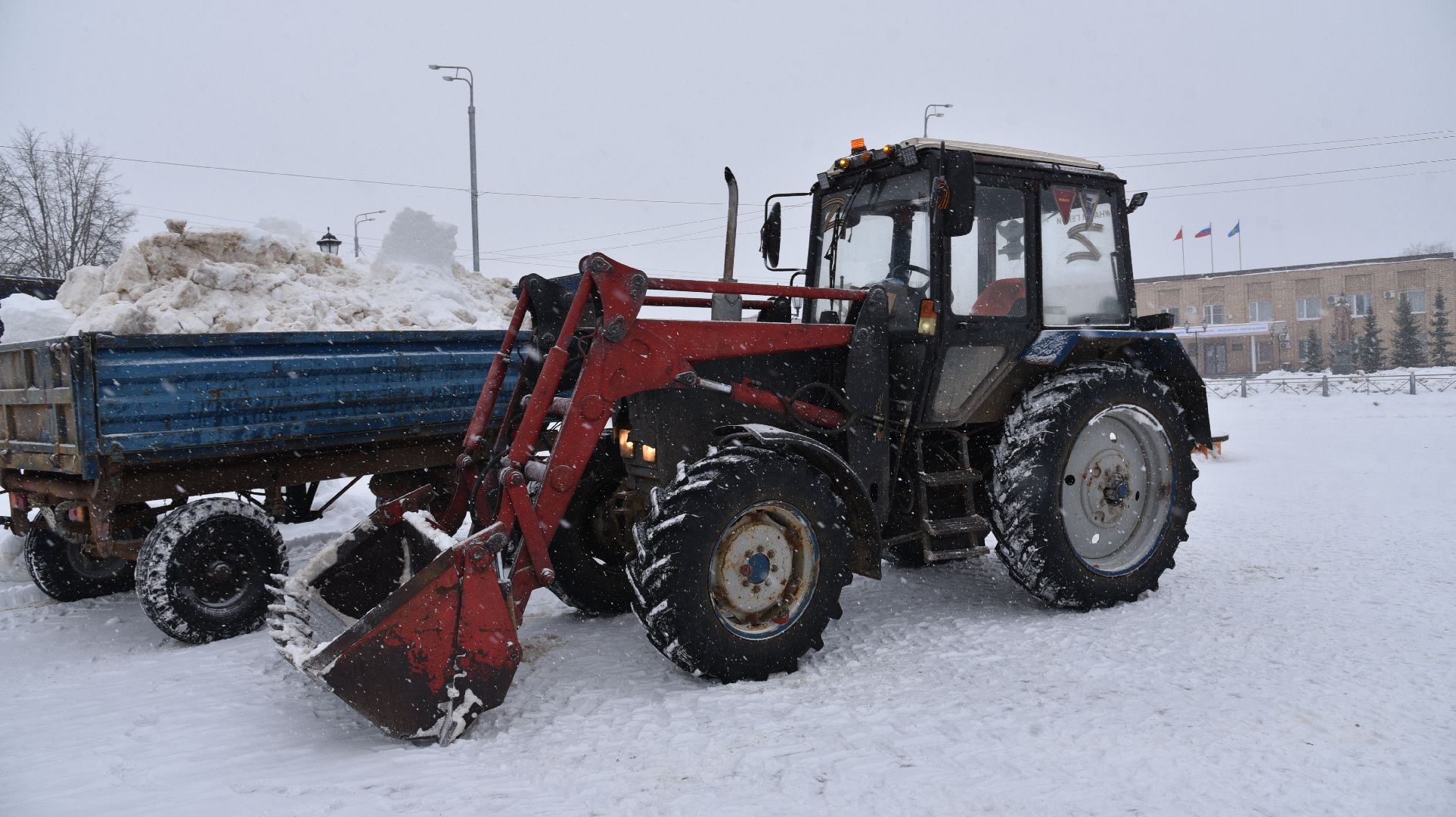 Лотошино, жкх, уборка снега,