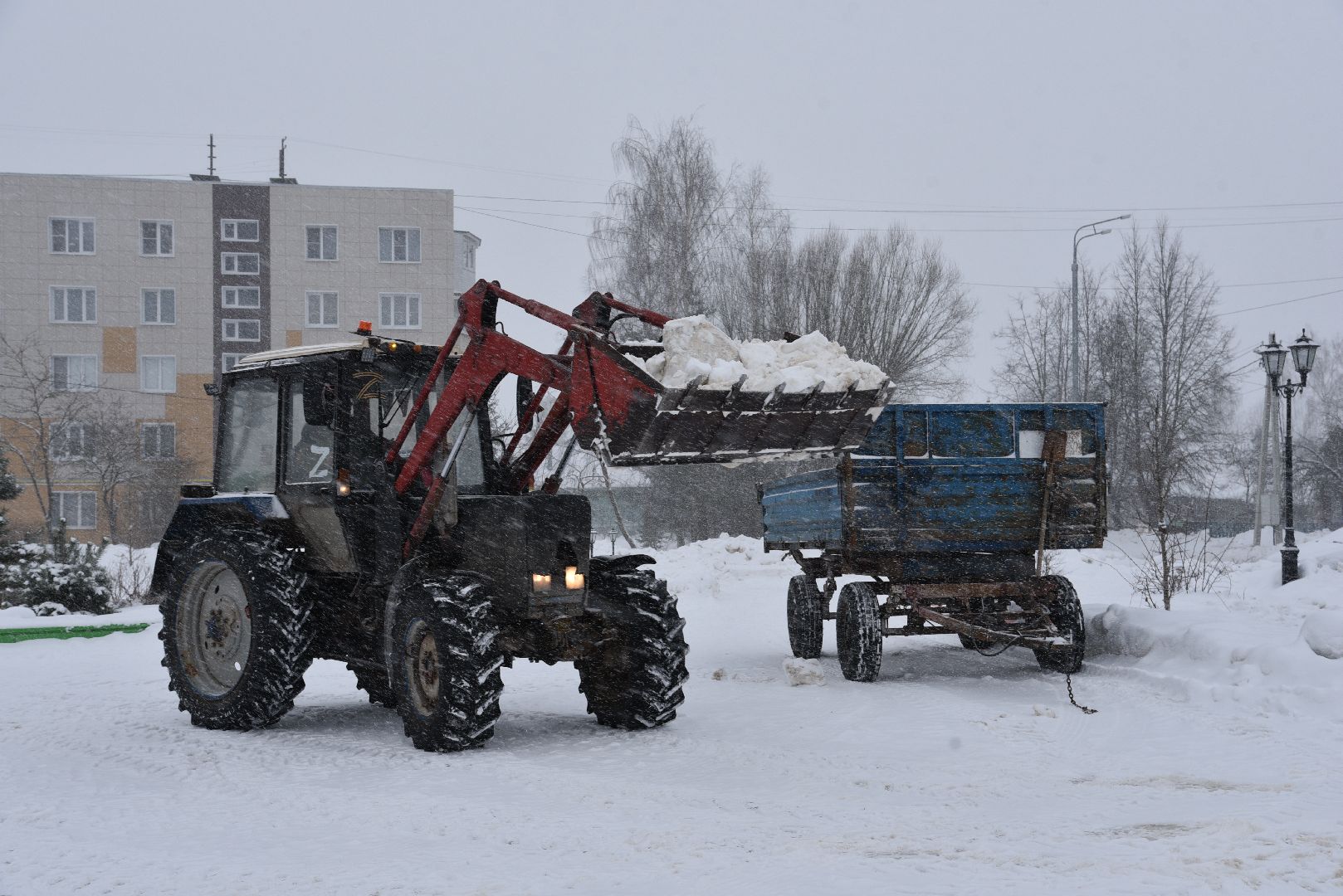 Лотошино, жкх, уборка снега,