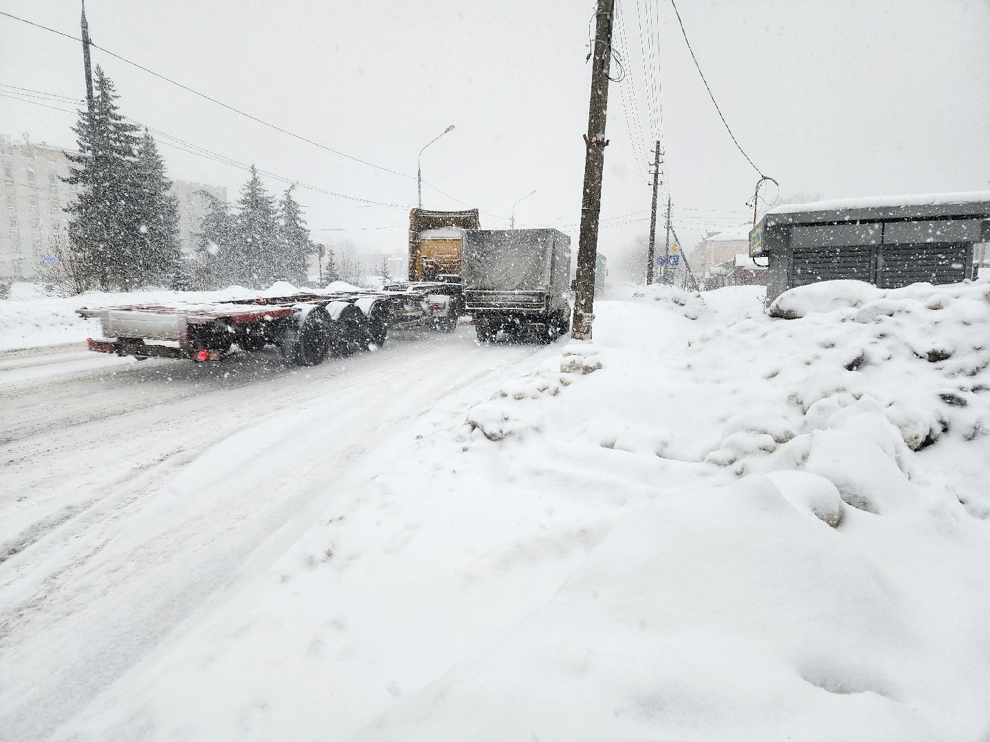 снегопад, циклон ольга, орехово зуево,
