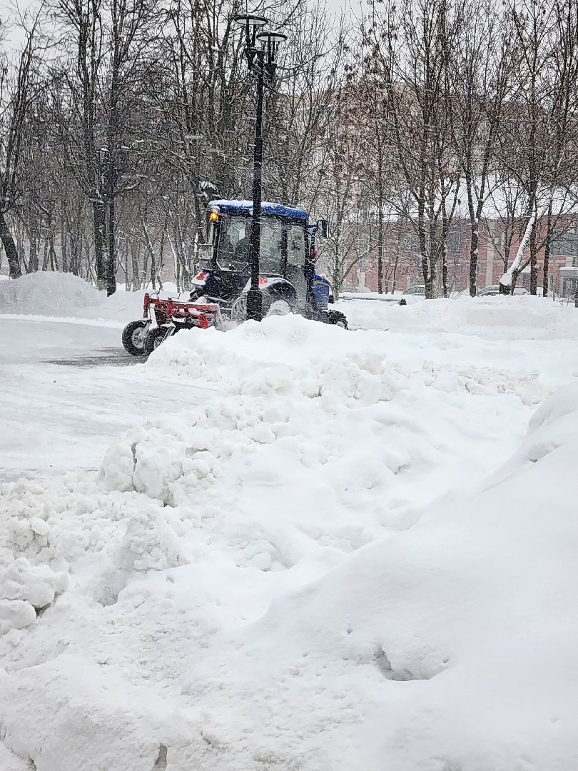 циклон ольга, снегопад, уборка снега,