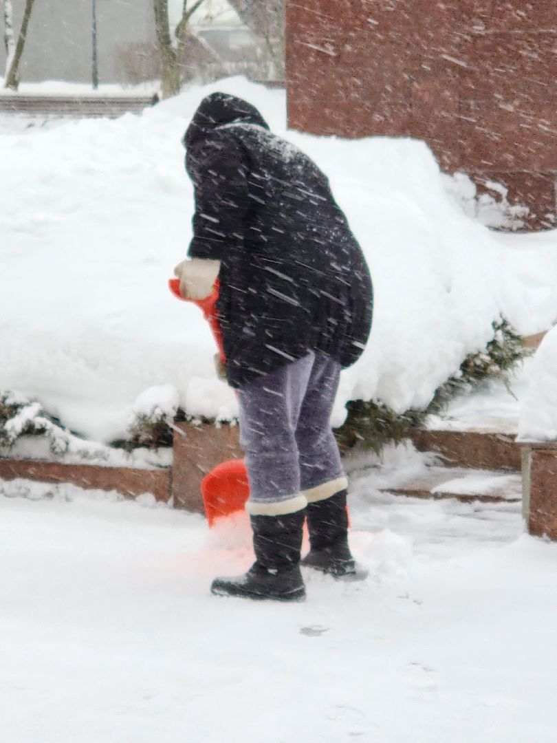 циклон ольга, снегопад, уборка снега,