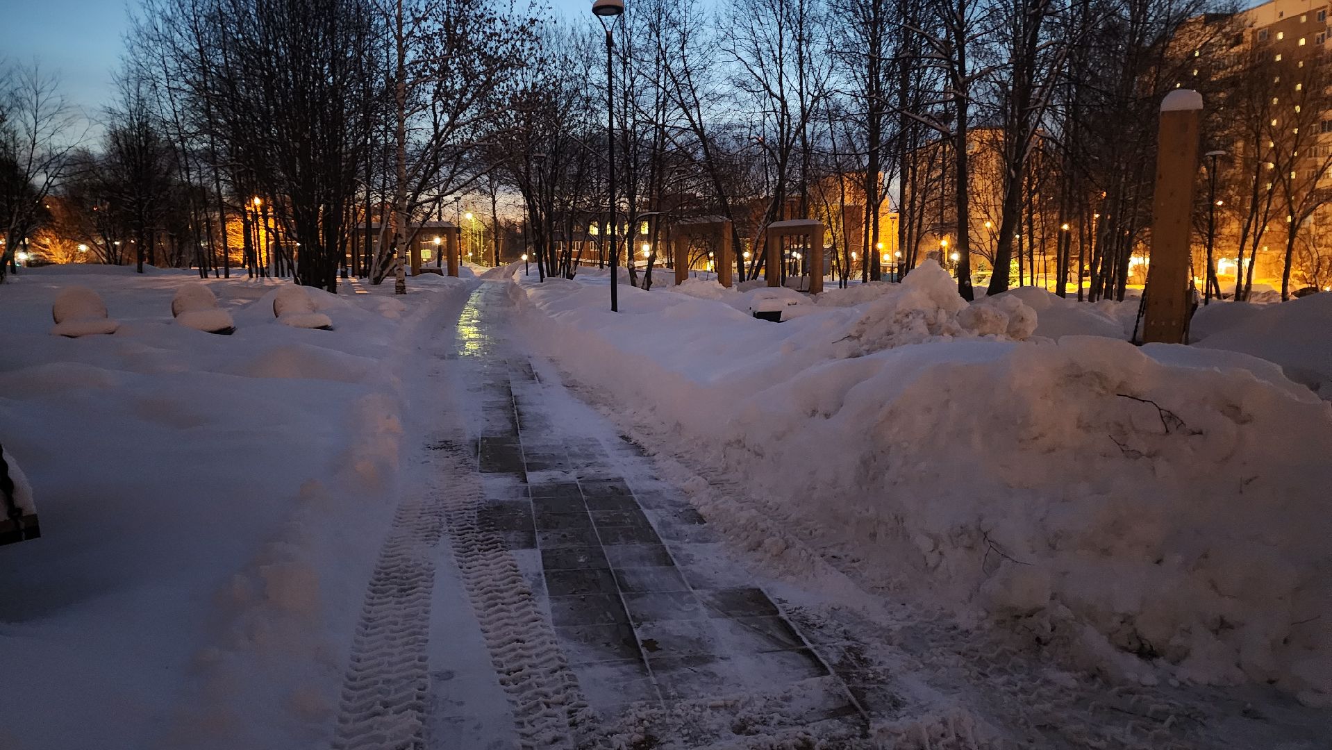 Подмосковье, Городской округ Пушкинский, Ивантеевка, городское хозяйство ивантеевка, циклон ольга, снегопад, уборка снега, уборка общественных территорий,