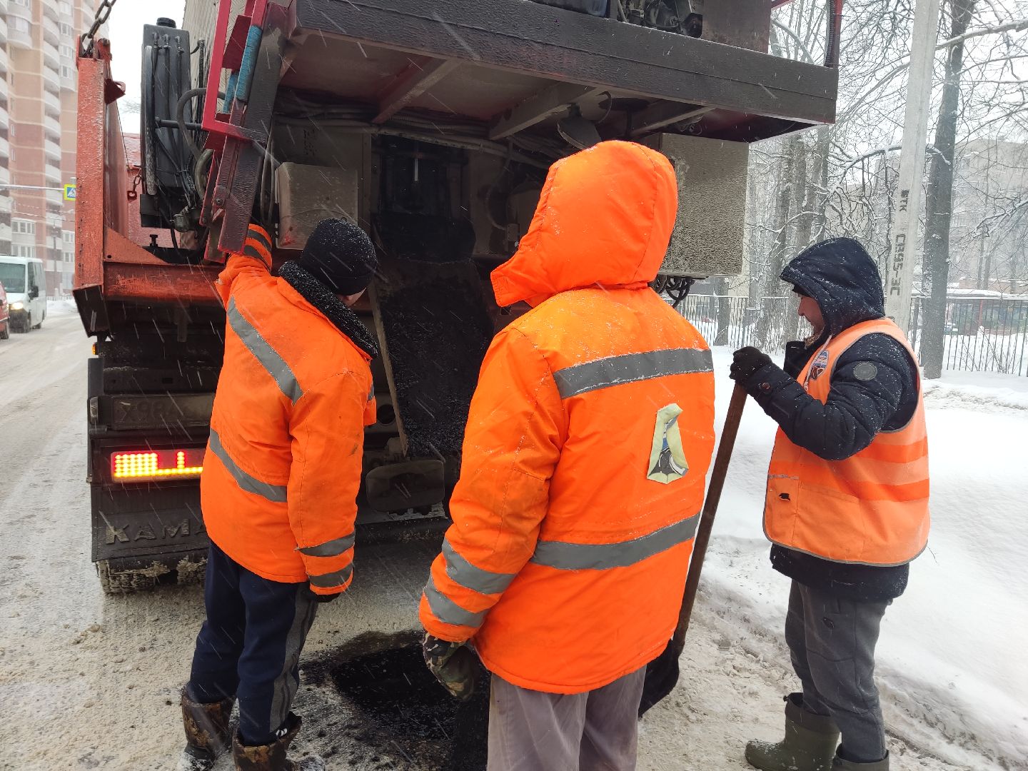 лыткарино, жкх, ямочный ремонт, ремонт дорог,