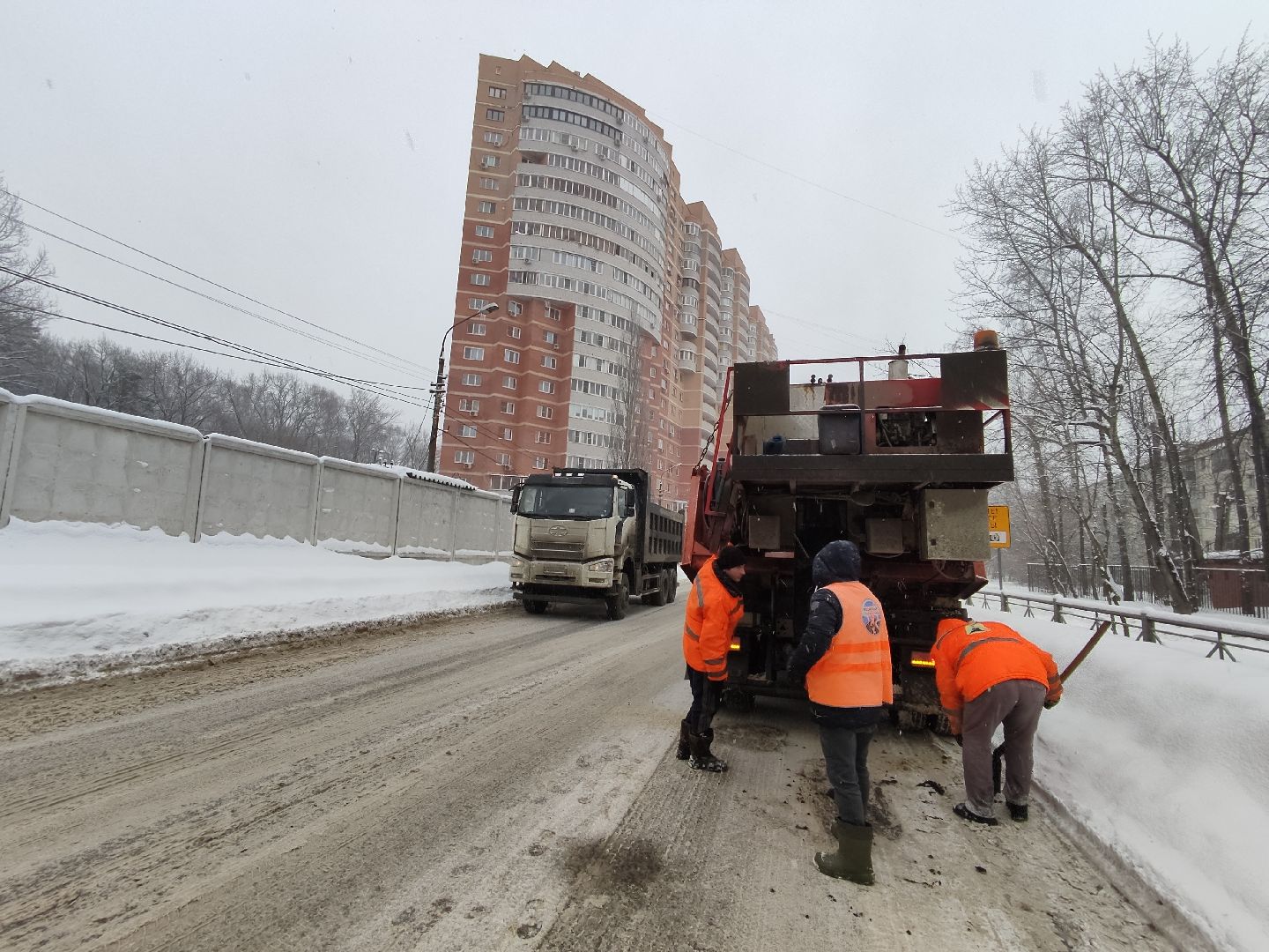 лыткарино, жкх, ямочный ремонт, ремонт дорог,