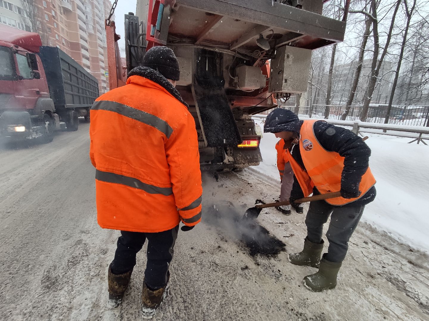 лыткарино, жкх, ямочный ремонт, ремонт дорог,