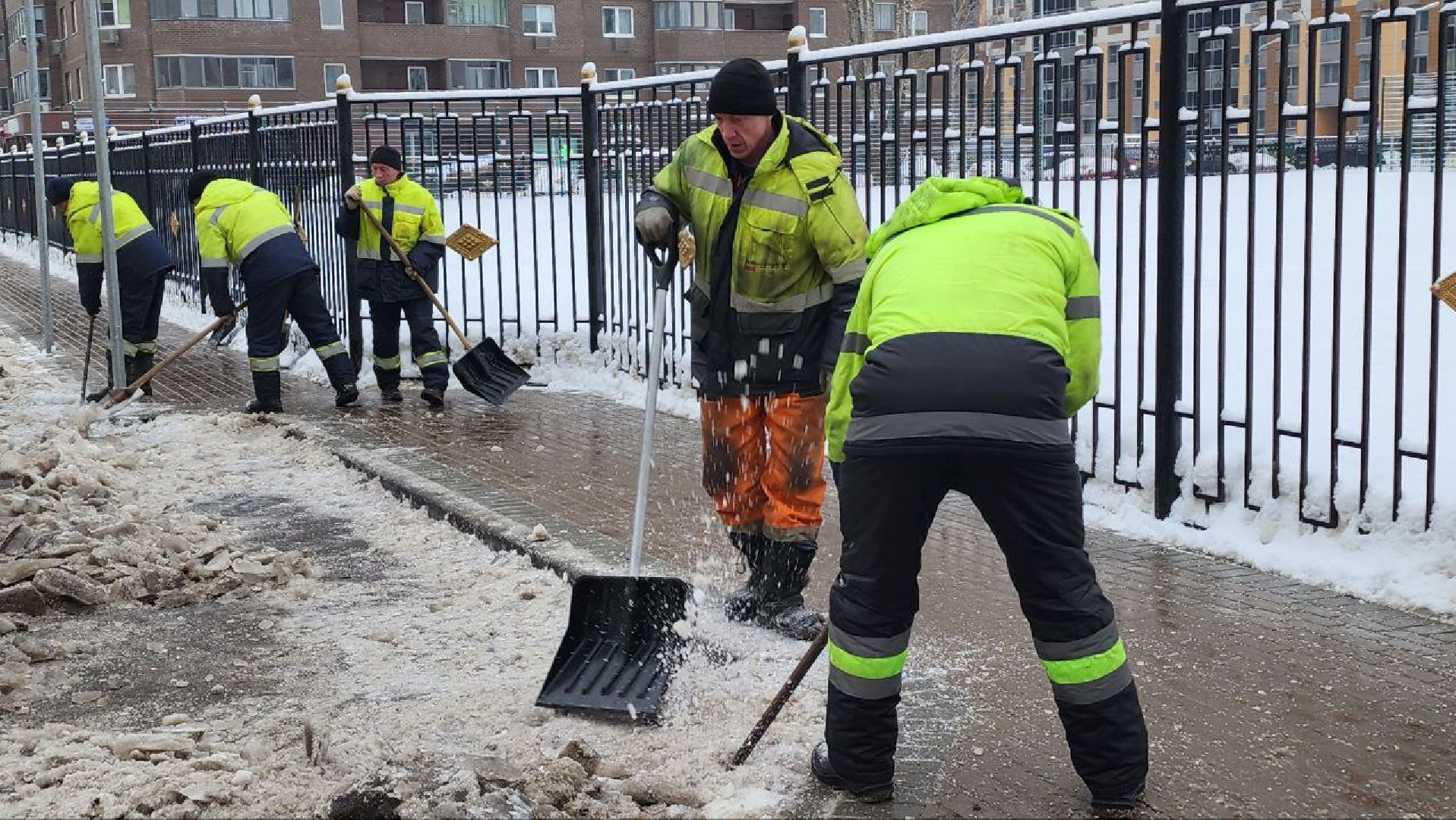 люберцы, Люберецкие коммунальщики, Снегопад ольга, уборка снега,