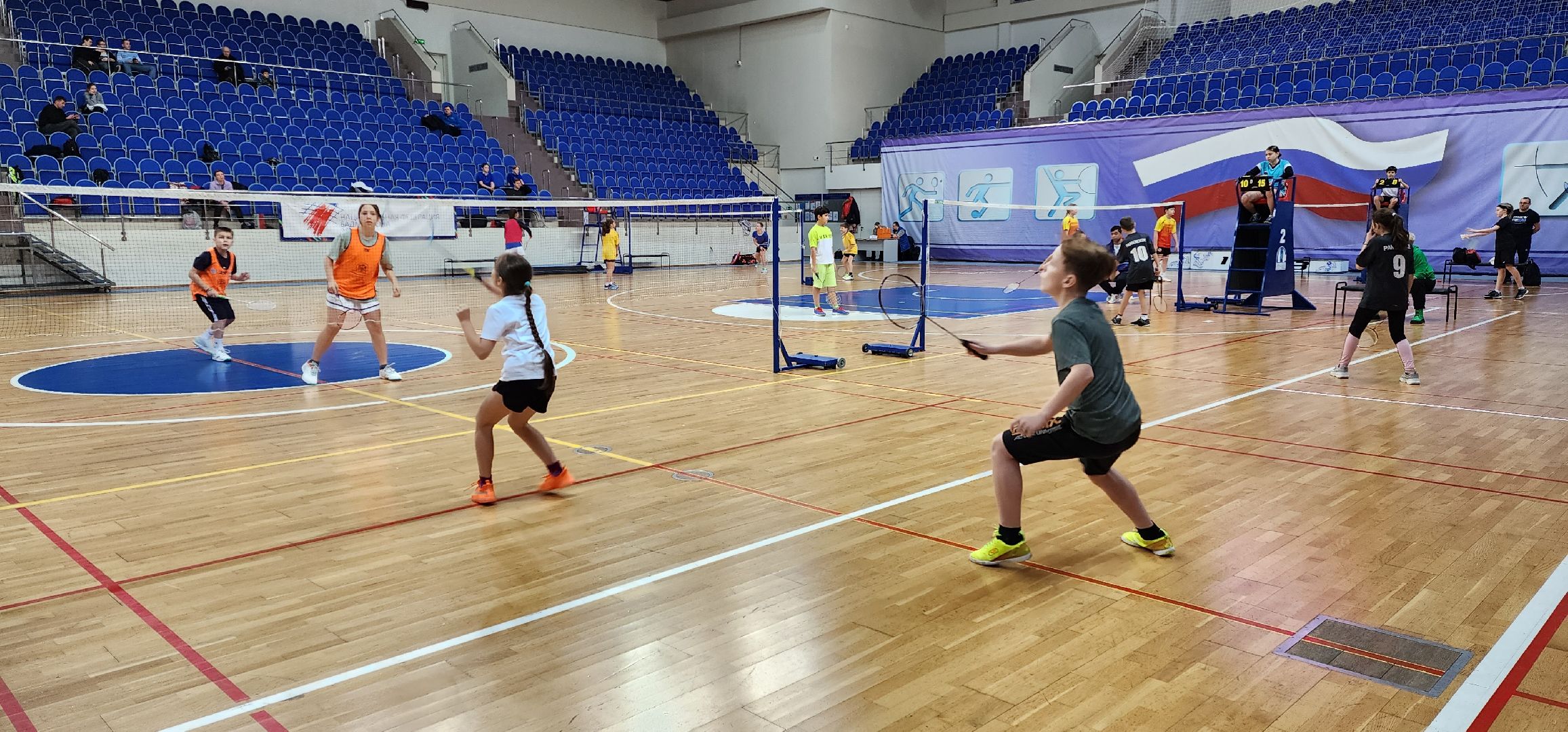 раменское, спорт, зимний турнир по бадминтону среди школьников,