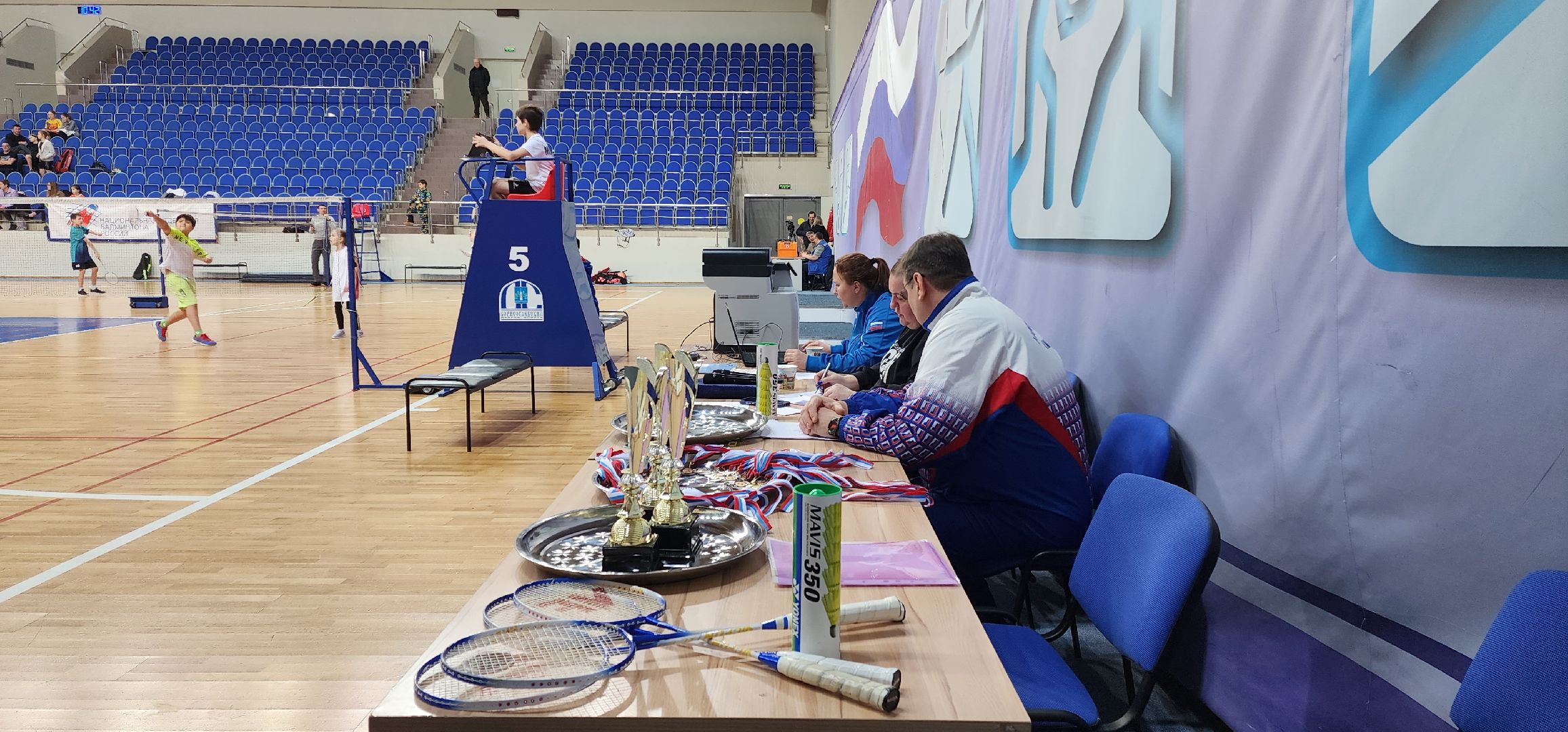 раменское, спорт, зимний турнир по бадминтону среди школьников,