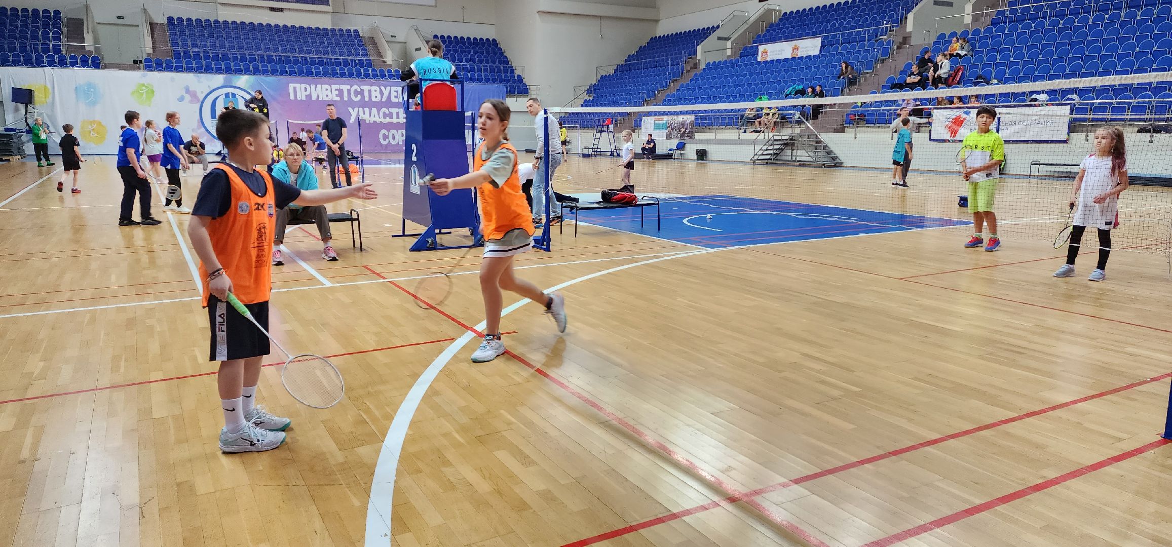 раменское, спорт, зимний турнир по бадминтону среди школьников,