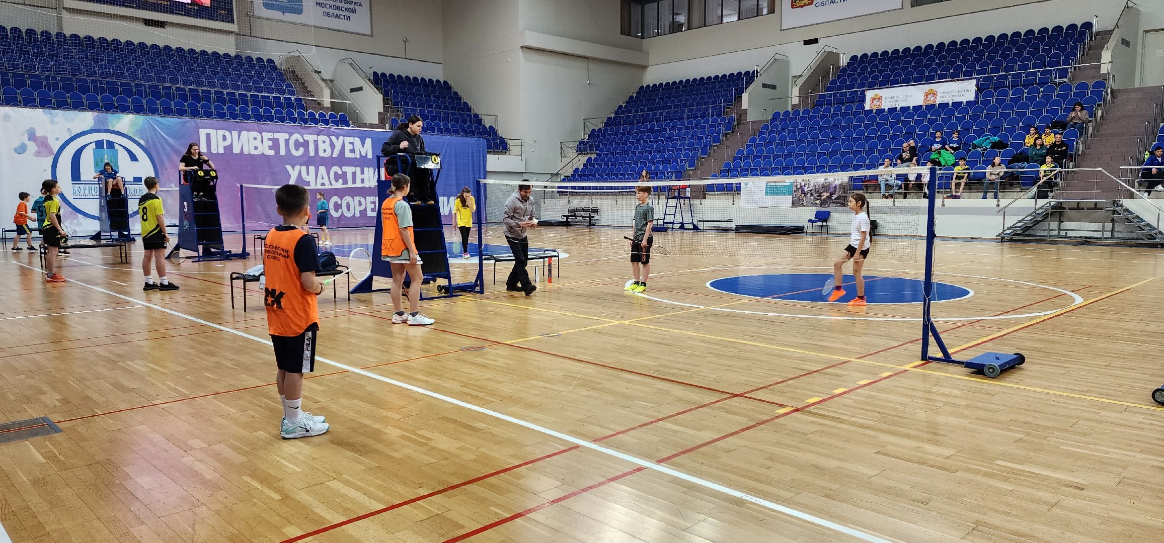 раменское, спорт, зимний турнир по бадминтону среди школьников,
