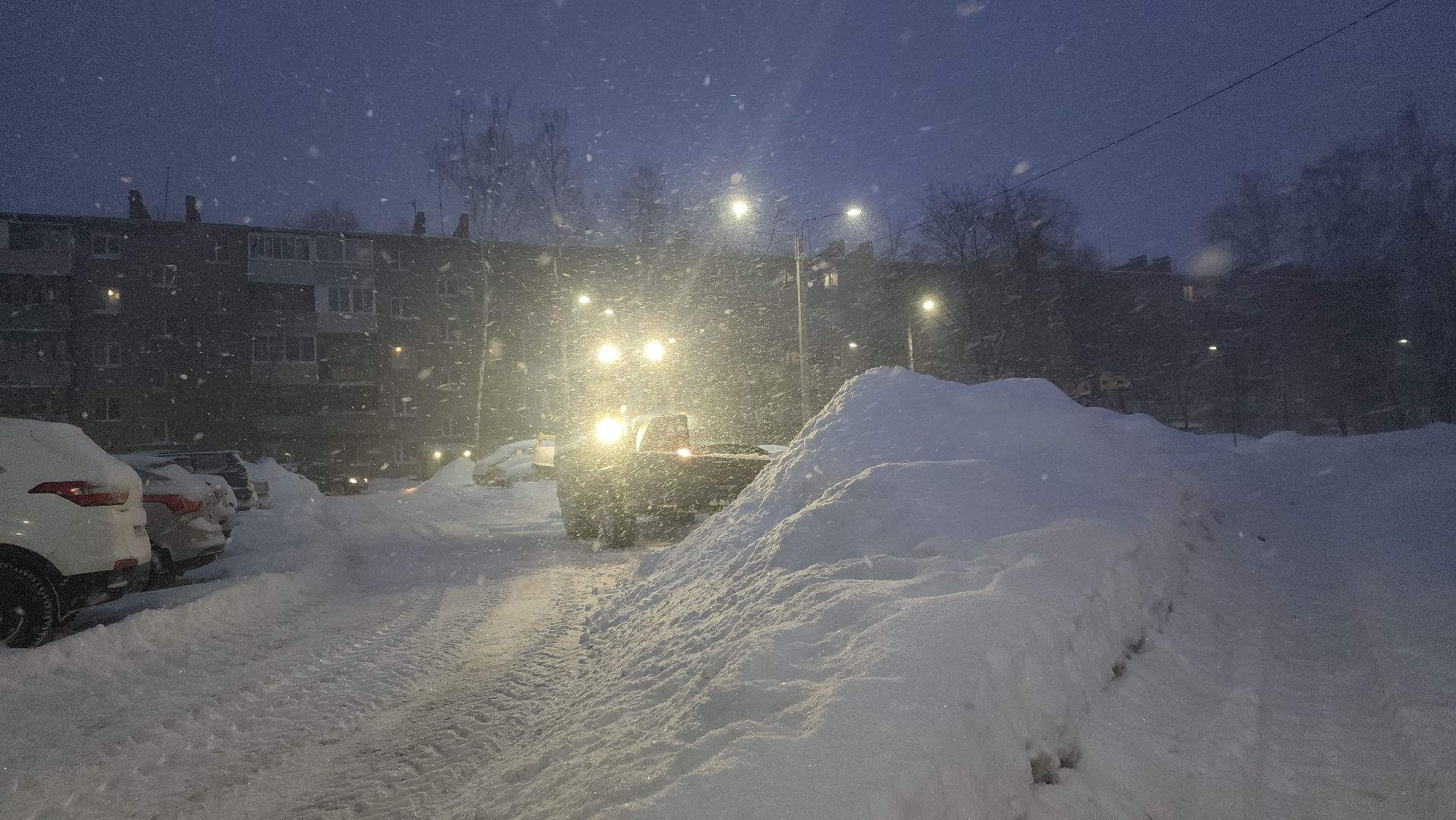 павловский посад, уборка снега, коммунальные службы,