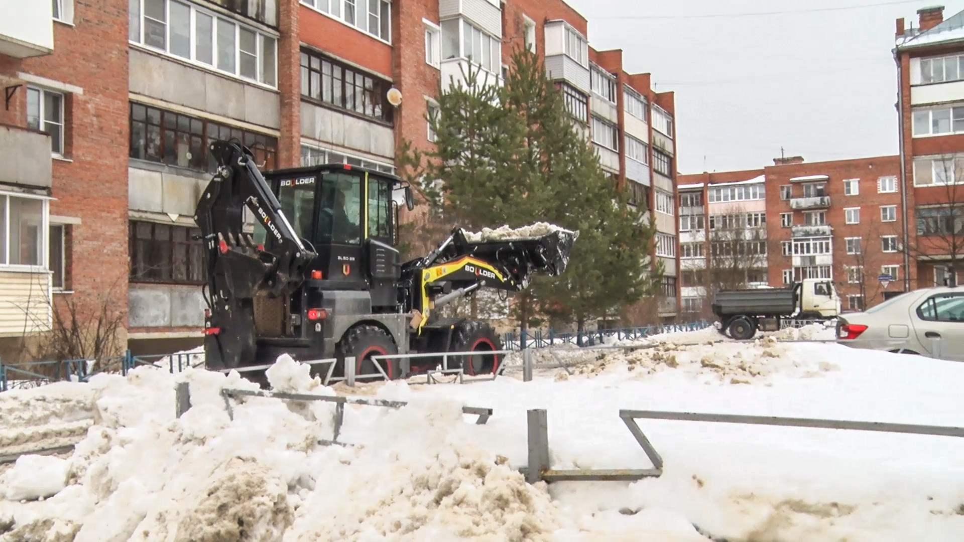 Клин, общество, снег, уборка снега, ЖКХ,