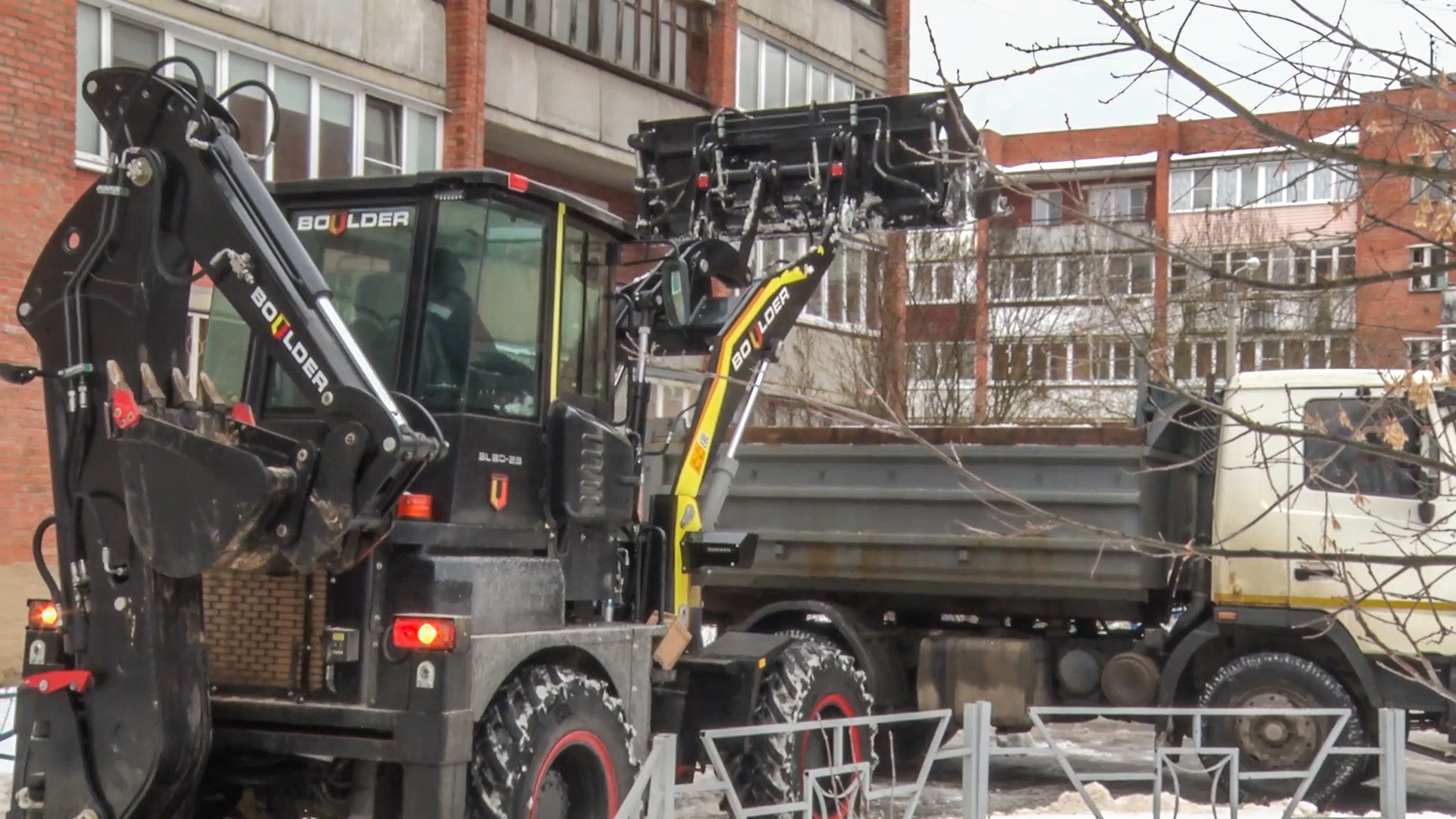 Клин, общество, снег, уборка снега, ЖКХ,