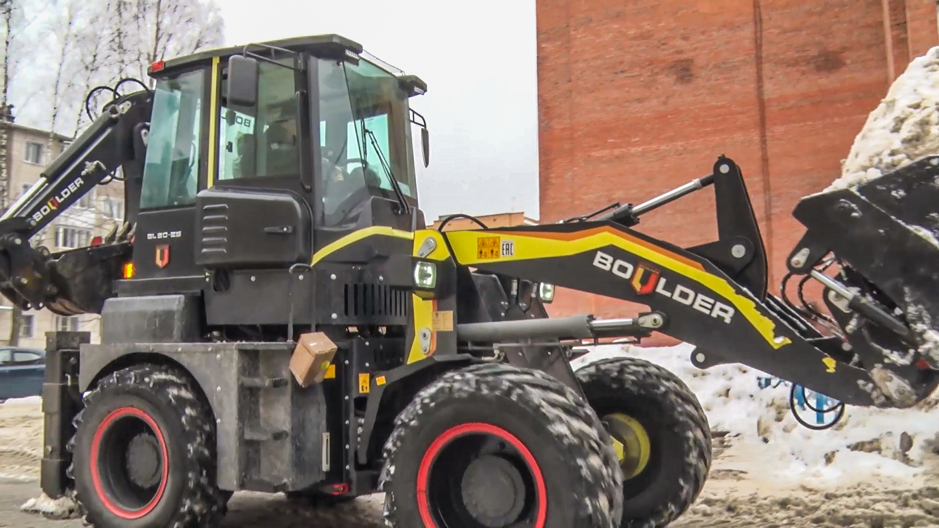 Клин, общество, снег, уборка снега, ЖКХ,