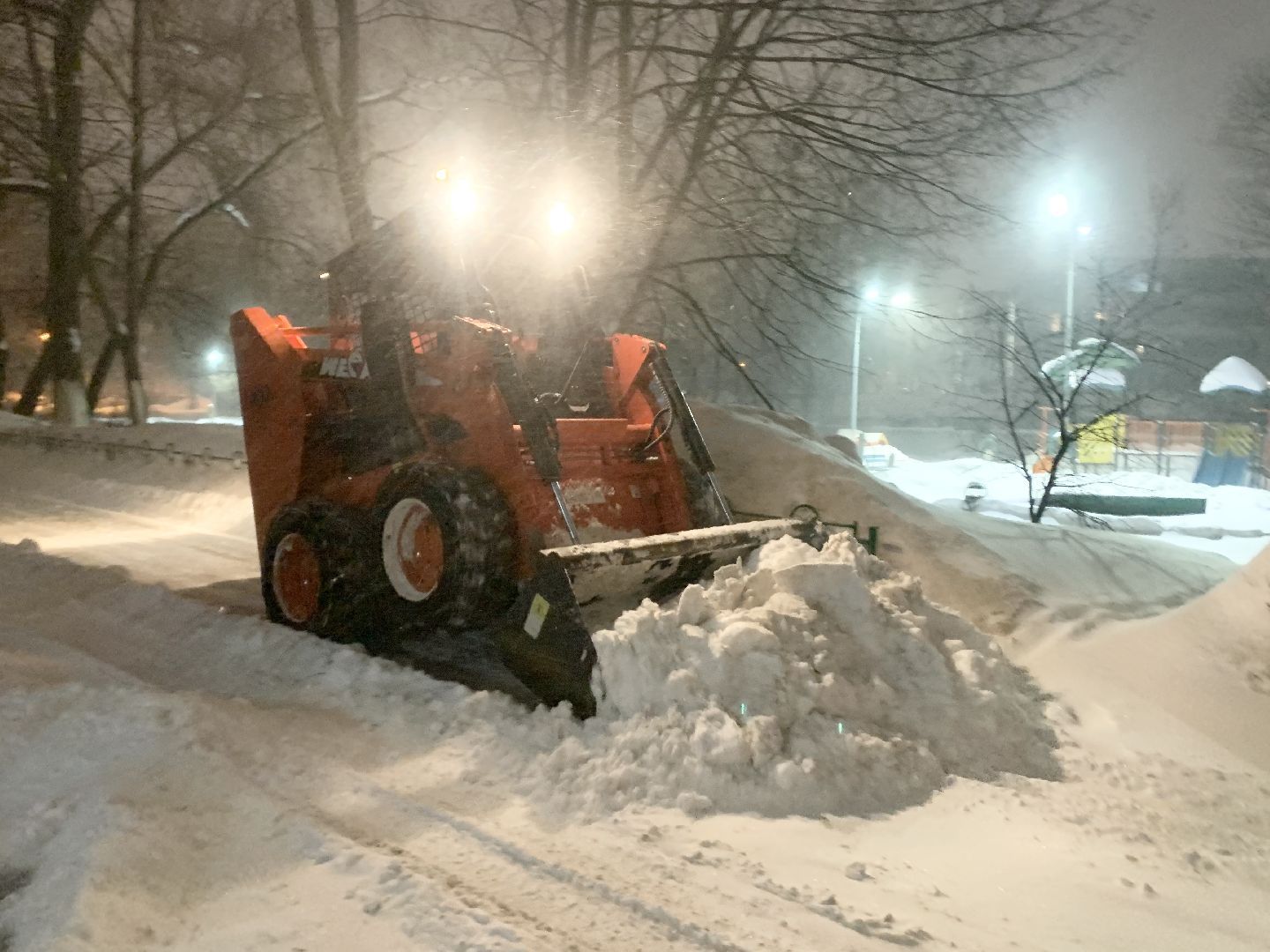 Балашиха, Подмосковье, ЖКХ, Снегопад, циклон ольга,