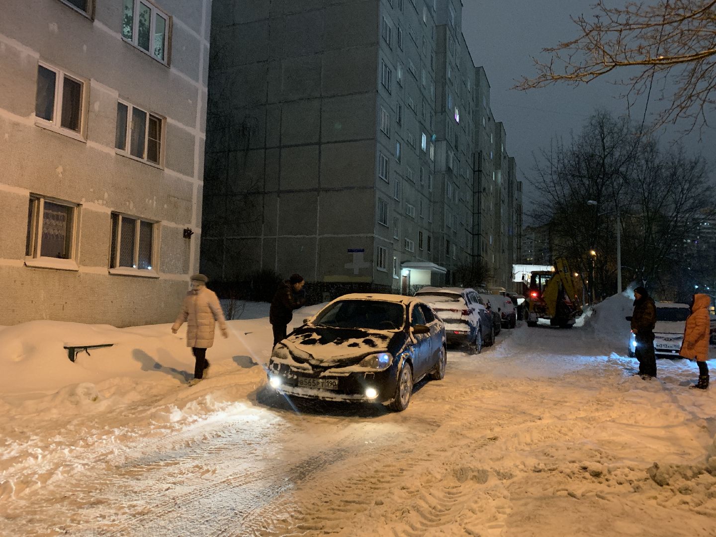 Балашиха, Подмосковье, ЖКХ, Снегопад, циклон ольга,