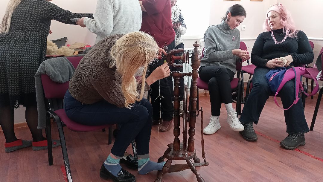 Прялка, Мастеркласс, музей, костюм, Пряжа, Прядение, Самопрялка