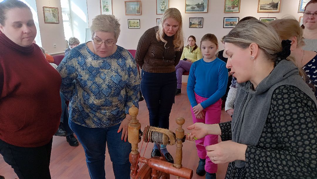 Прялка, Мастеркласс, музей, костюм, Пряжа, Прядение, Самопрялка