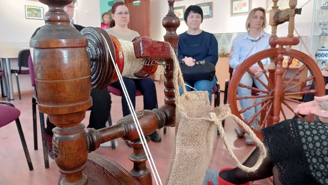 Прялка, Мастеркласс, музей, костюм, Пряжа, Прядение, Самопрялка