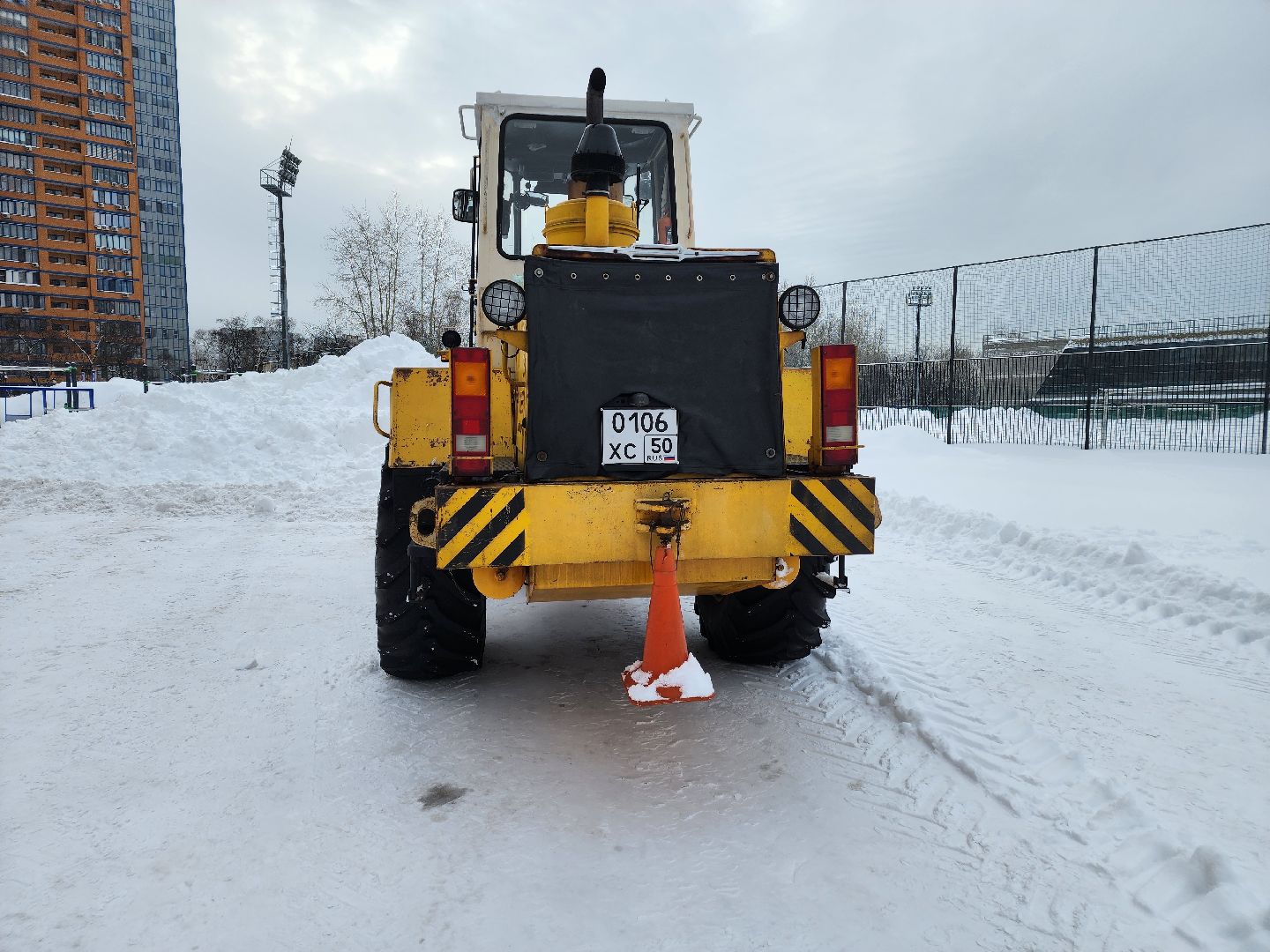 Реутов, ЖКХ, снегопад, Ольга, уборка, трактор, бобкэт, дворники,