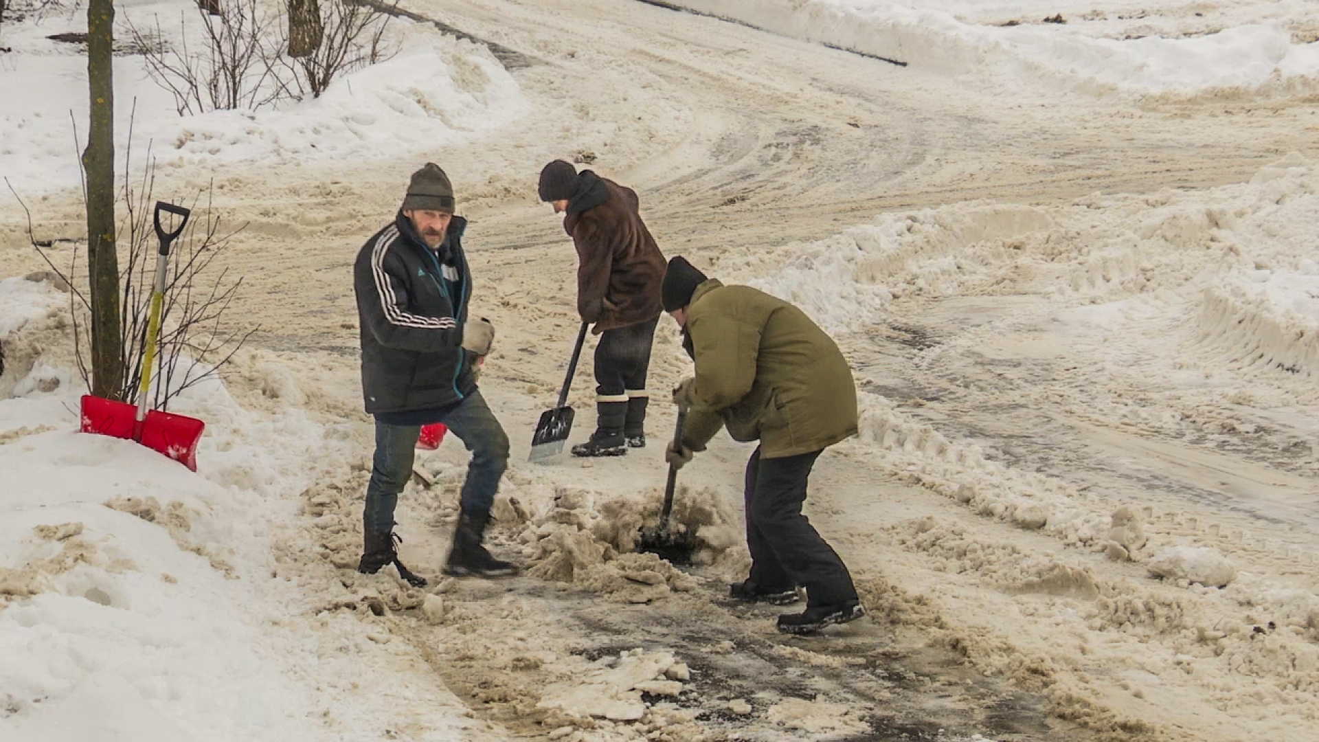 Клин, общество, люди, ЖКХ, снег, очистка снега,