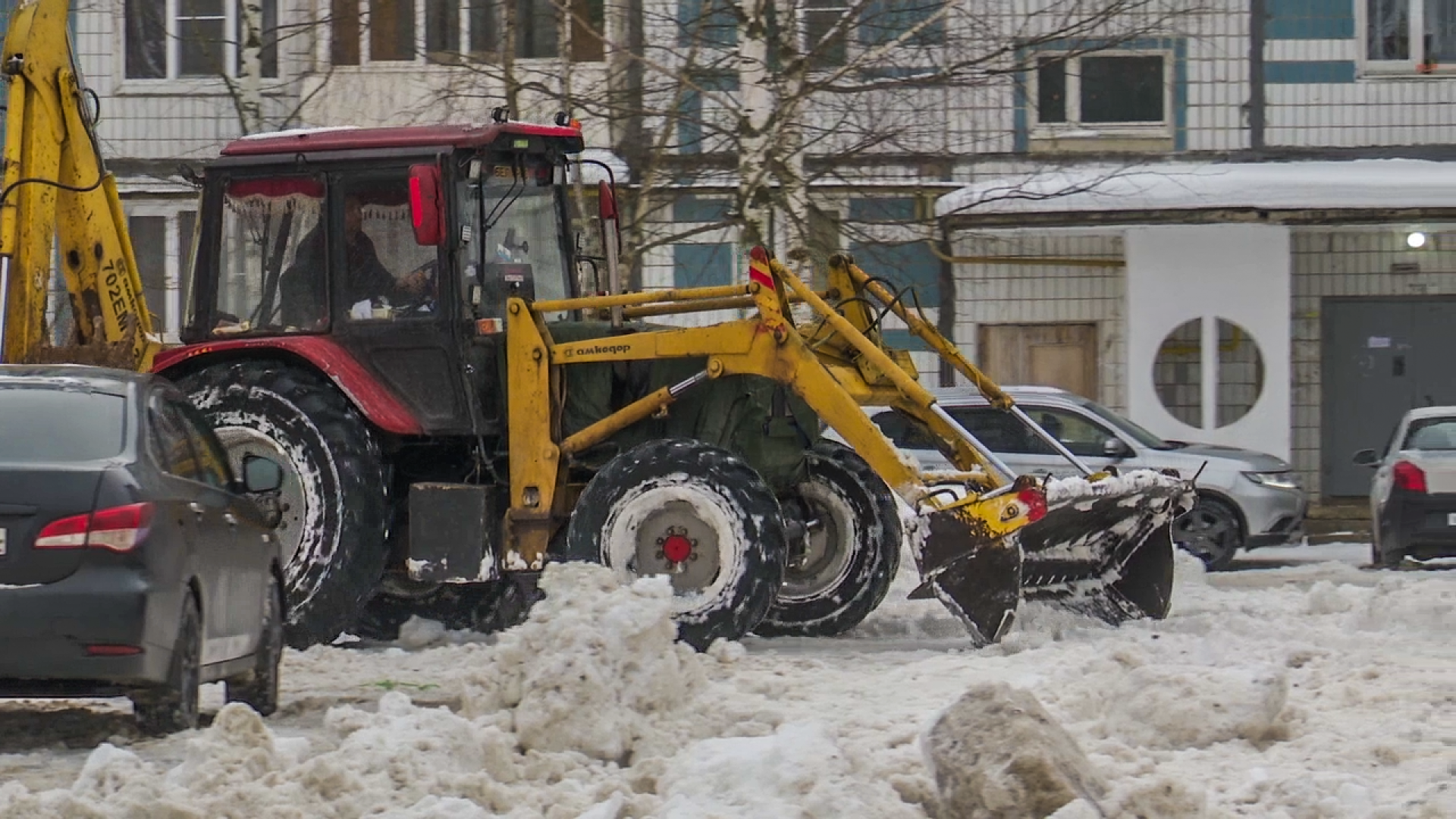 Клин, общество, люди, ЖКХ, снег, очистка снега,