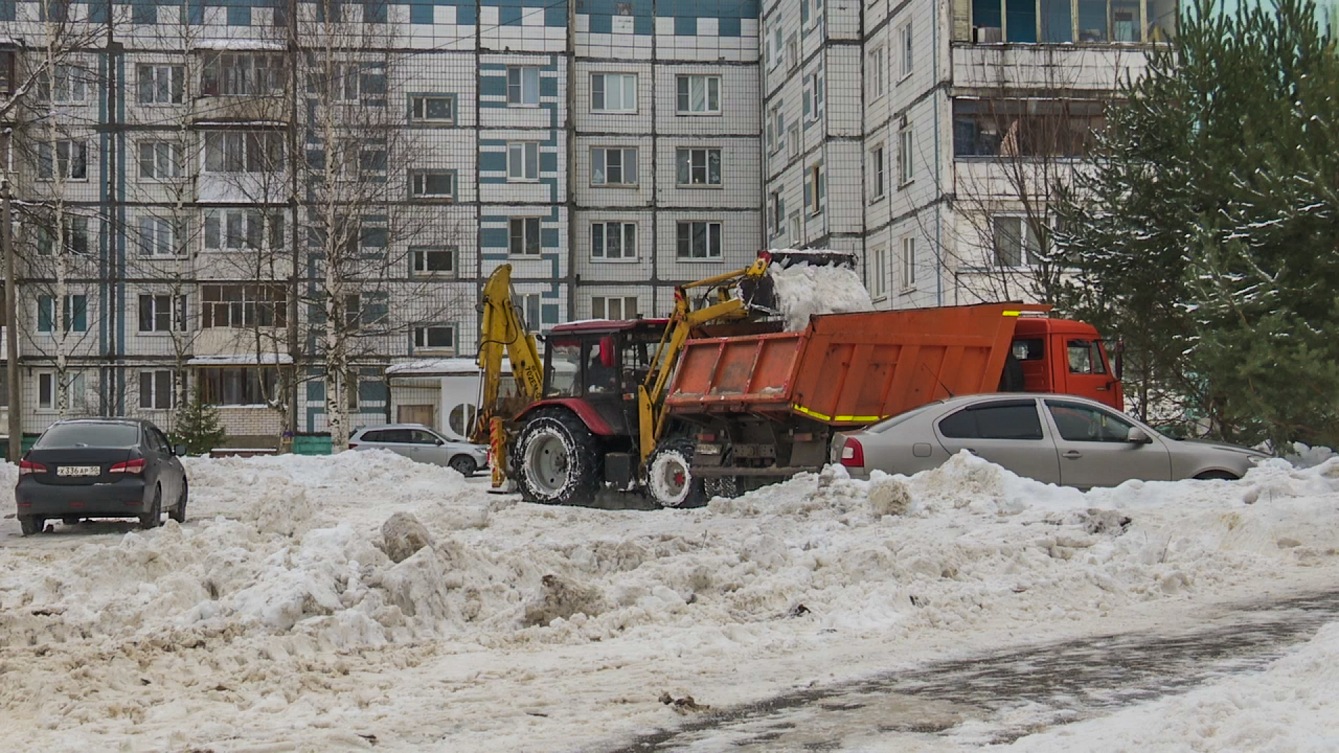 Клин, общество, люди, ЖКХ, снег, очистка снега,
