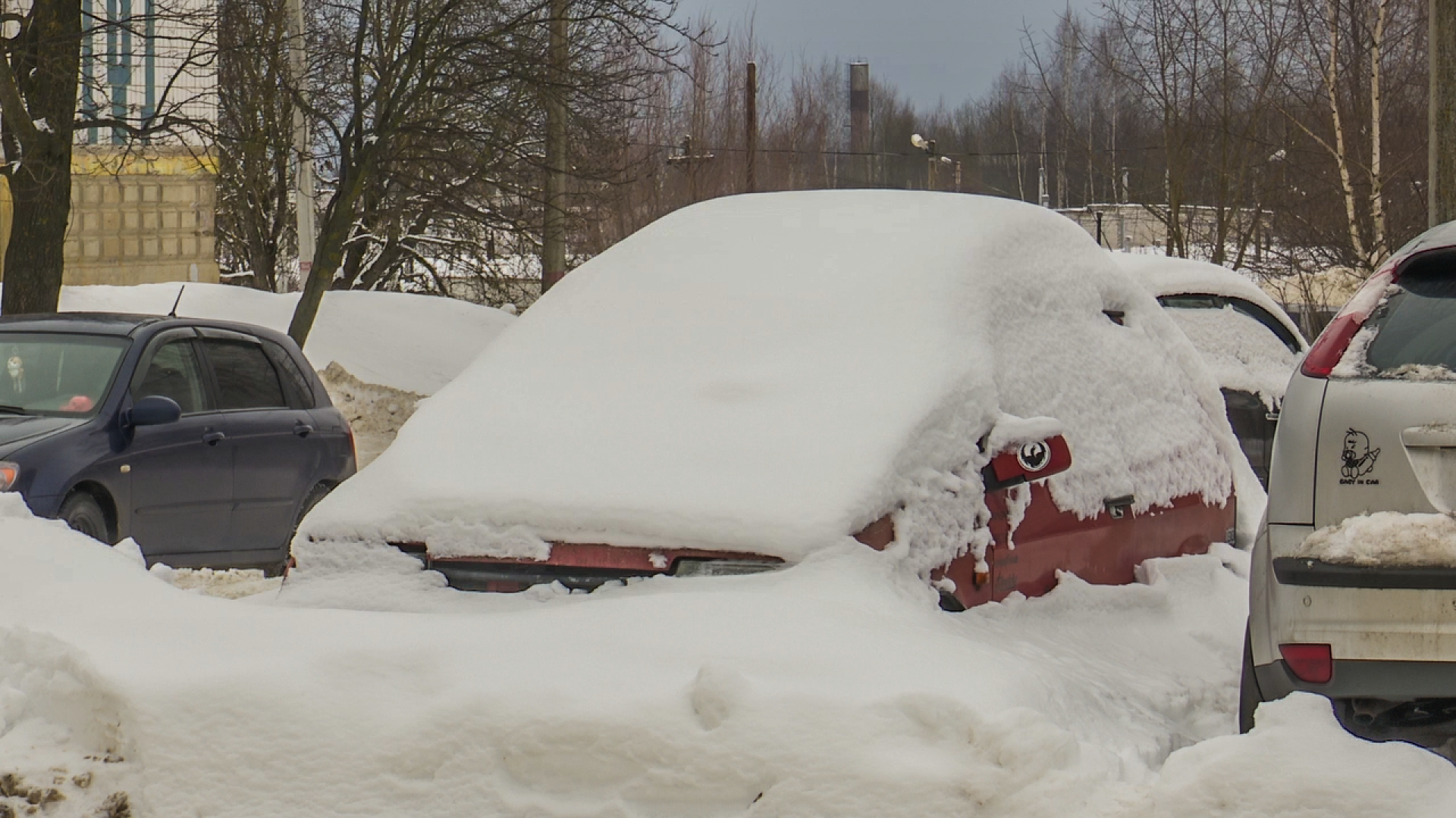 Клин, общество, люди, ЖКХ, снег, очистка снега,