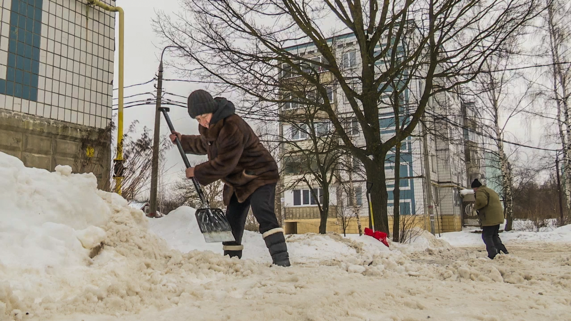 Клин, общество, люди, ЖКХ, снег, очистка снега,