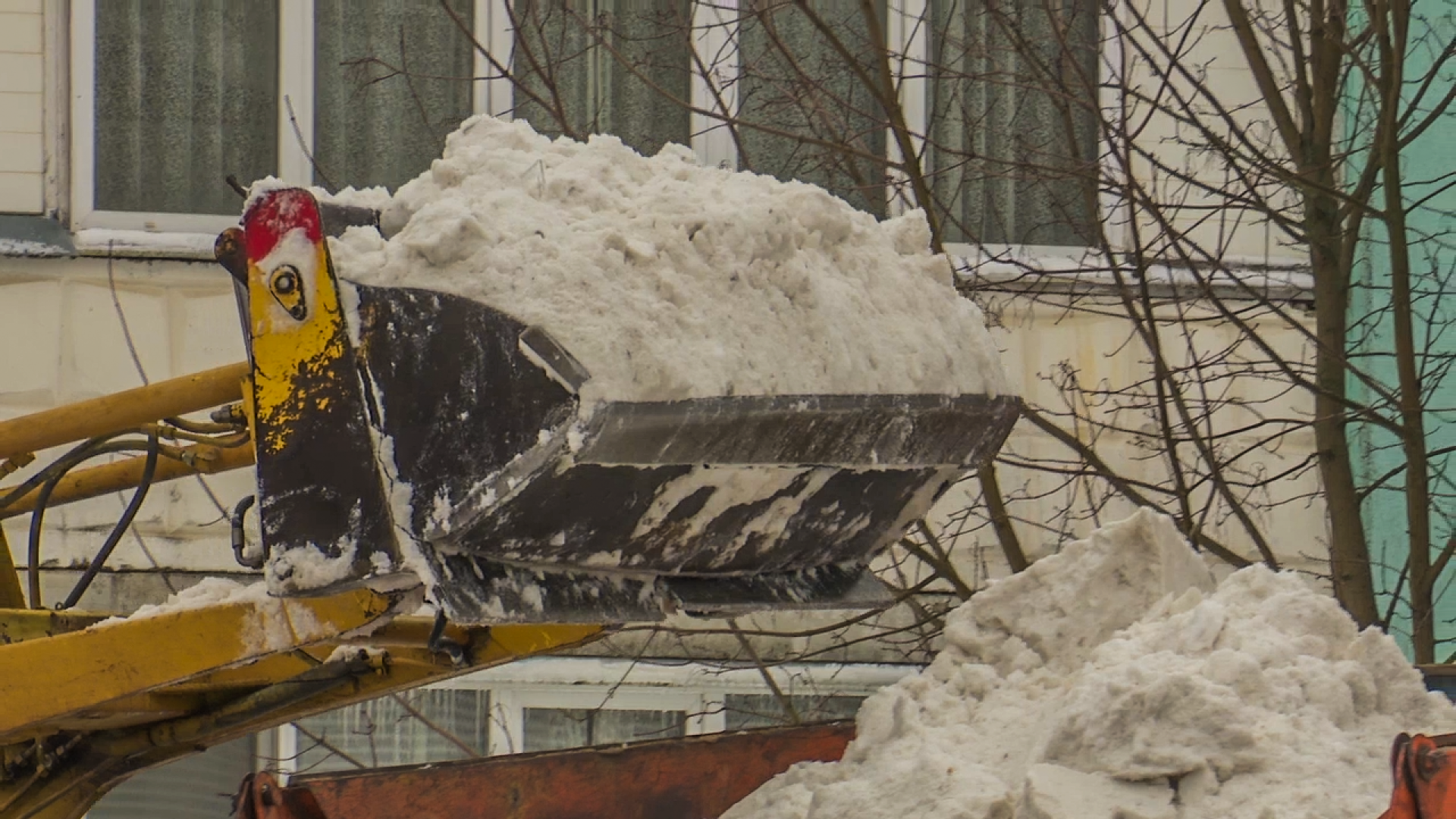 Клин, общество, люди, ЖКХ, снег, очистка снега,