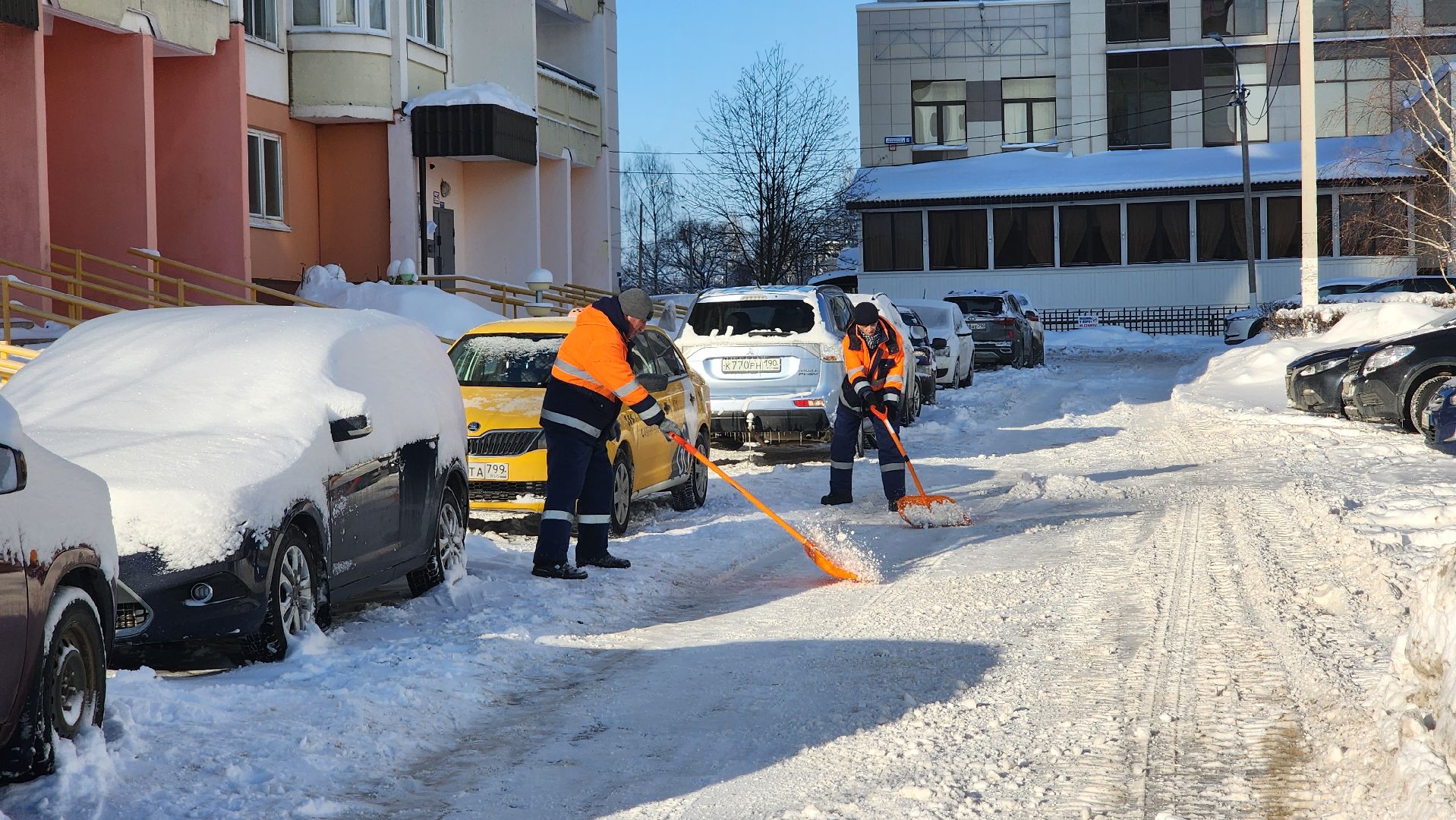 Солнечногорск, ЖКХ, уборка снега, Рекинцо-2,