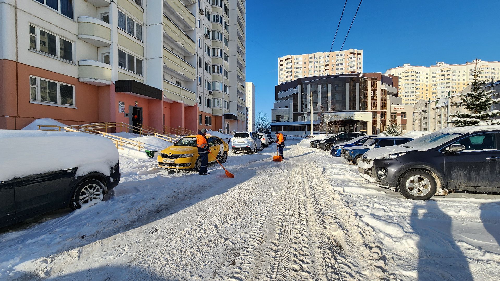 Солнечногорск, ЖКХ, уборка снега, Рекинцо-2,