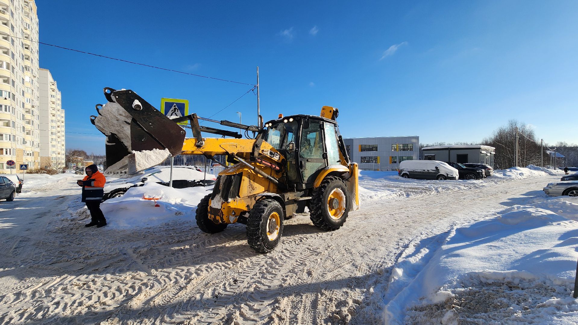 Солнечногорск, ЖКХ, уборка снега, Рекинцо-2,