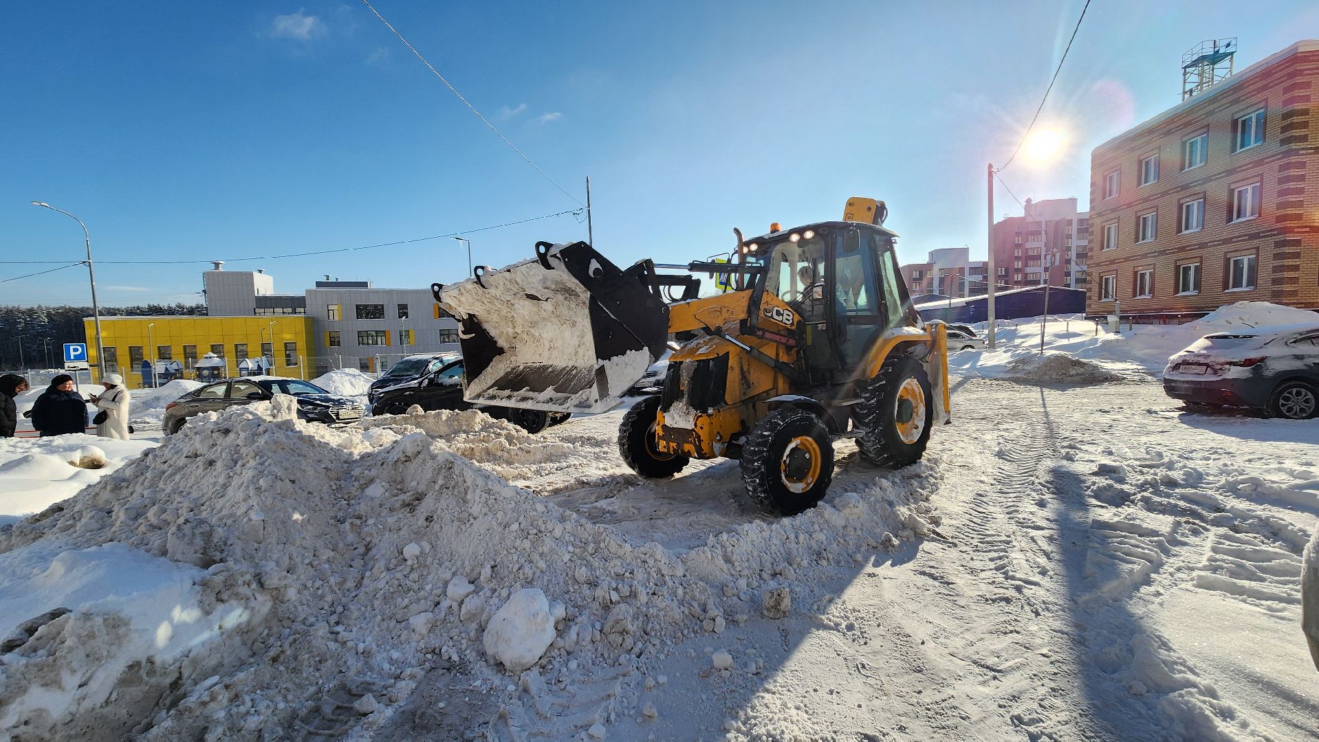 Солнечногорск, ЖКХ, уборка снега, Рекинцо-2,