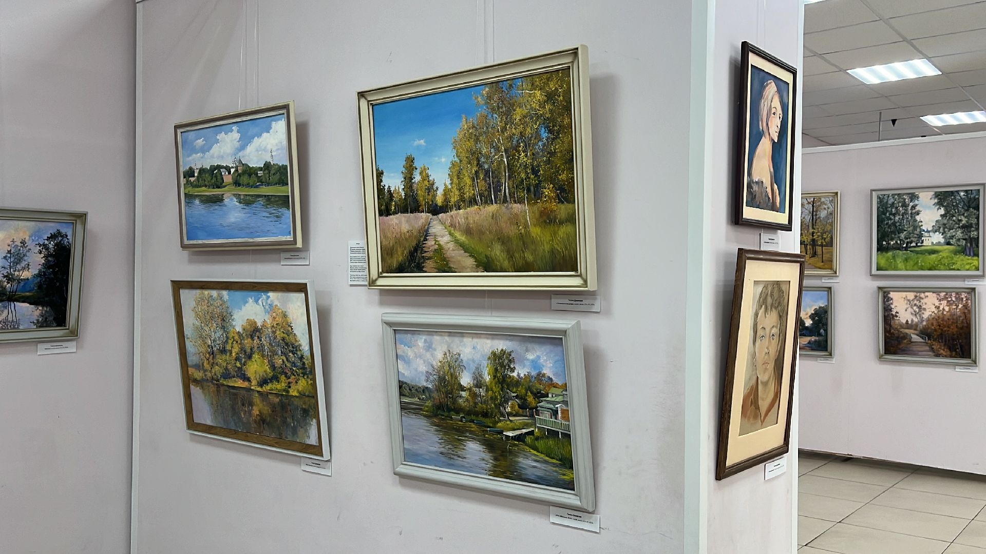 выставка, картины, художественная выставка, художники подмосковья,