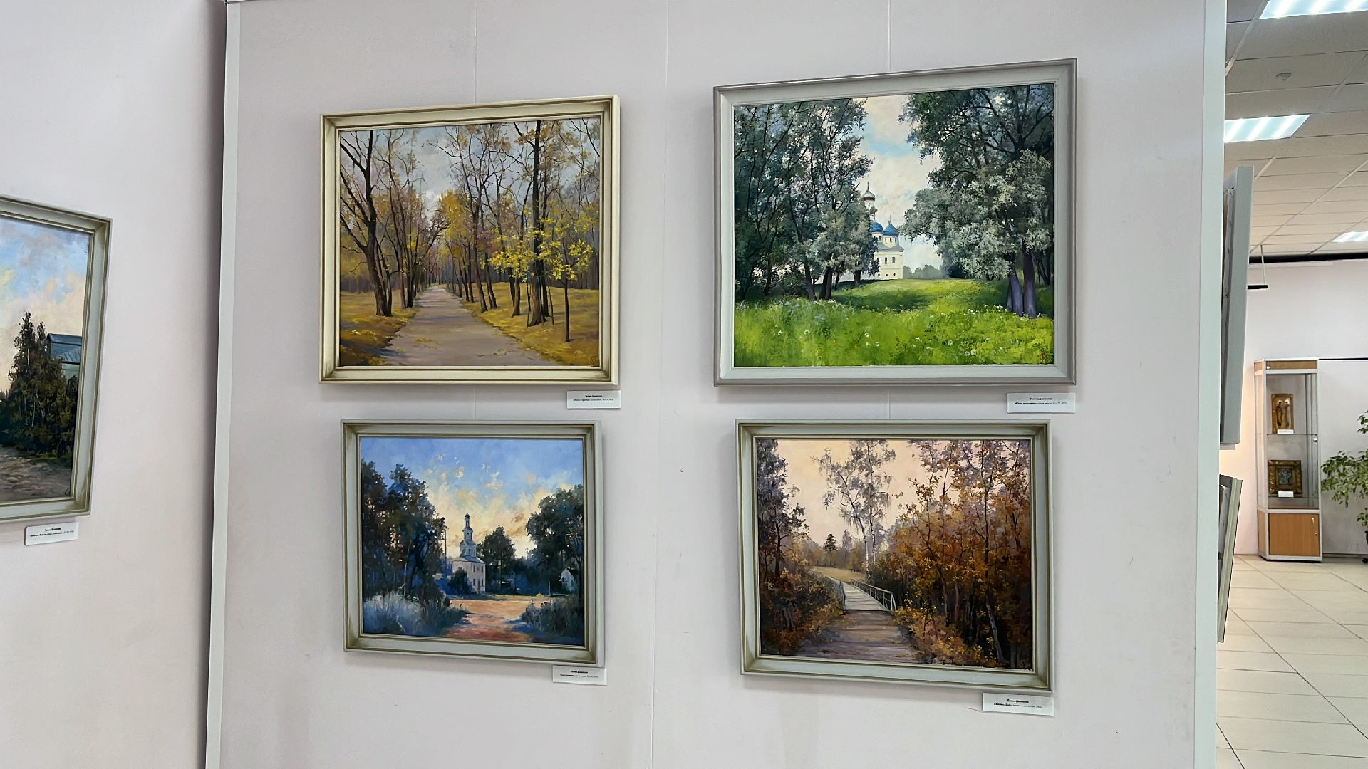 выставка, картины, художественная выставка, художники подмосковья,