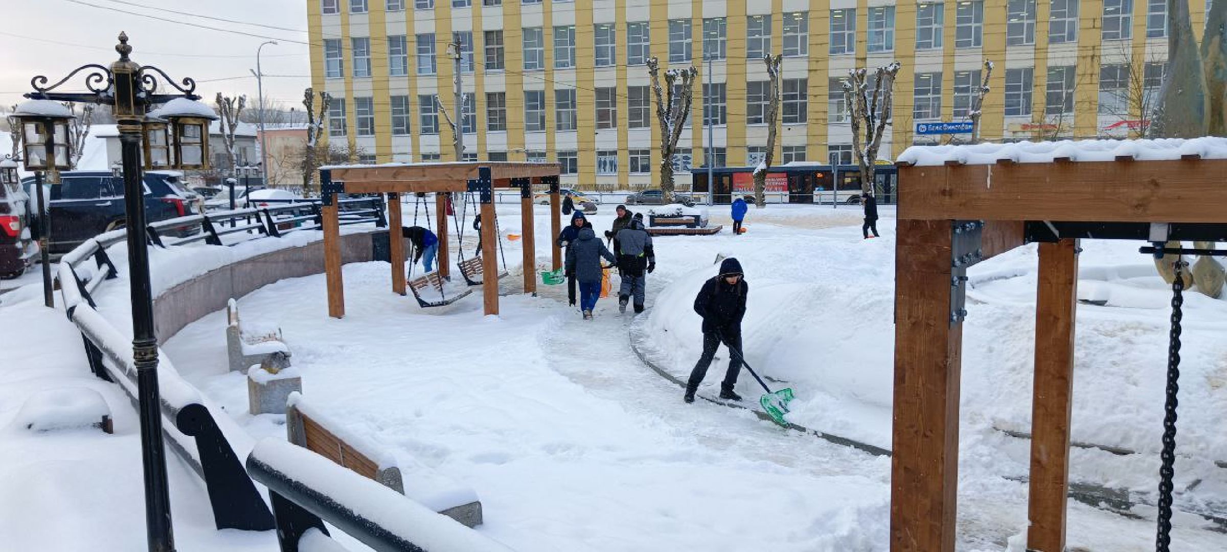 Дмитров, Уборка снега, МинЖКХ,