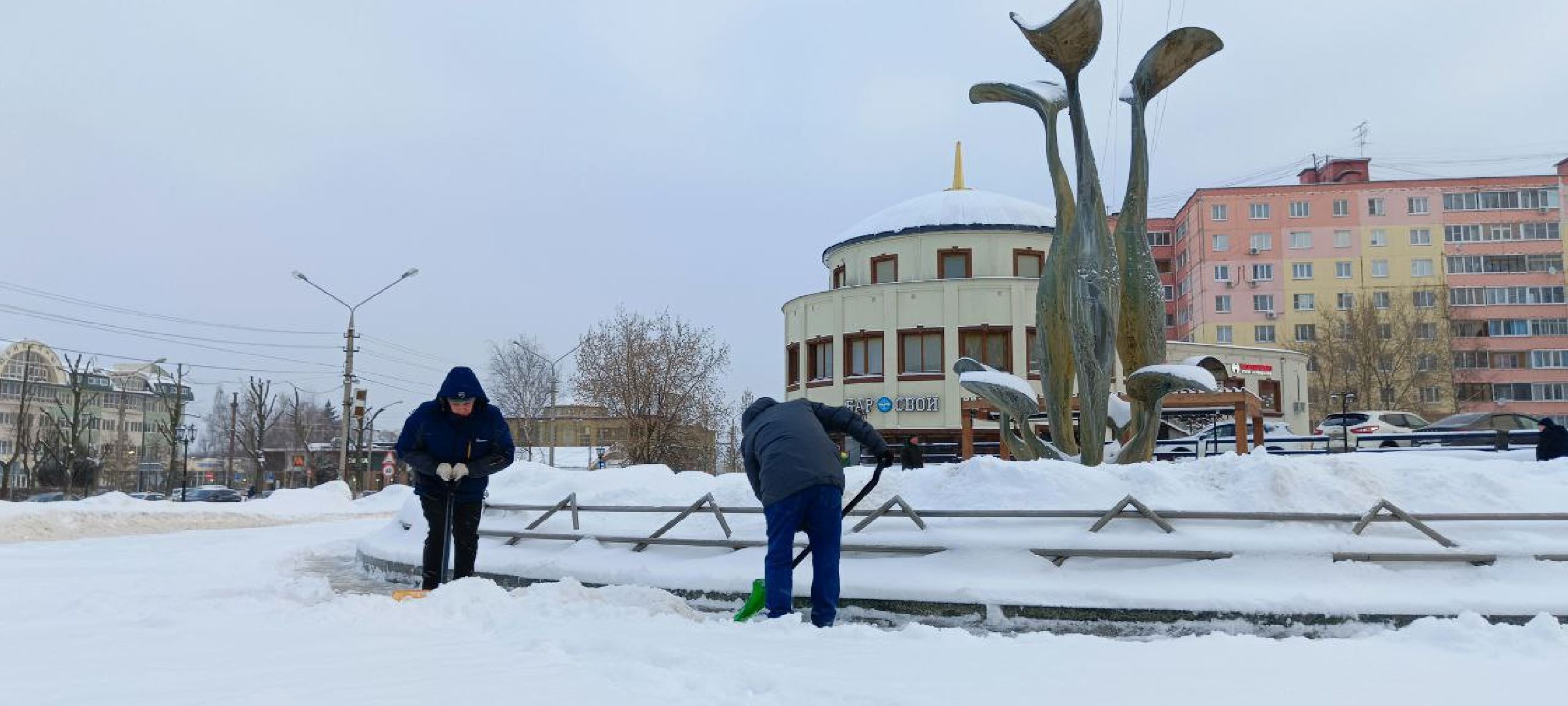 Дмитров, Уборка снега, МинЖКХ,