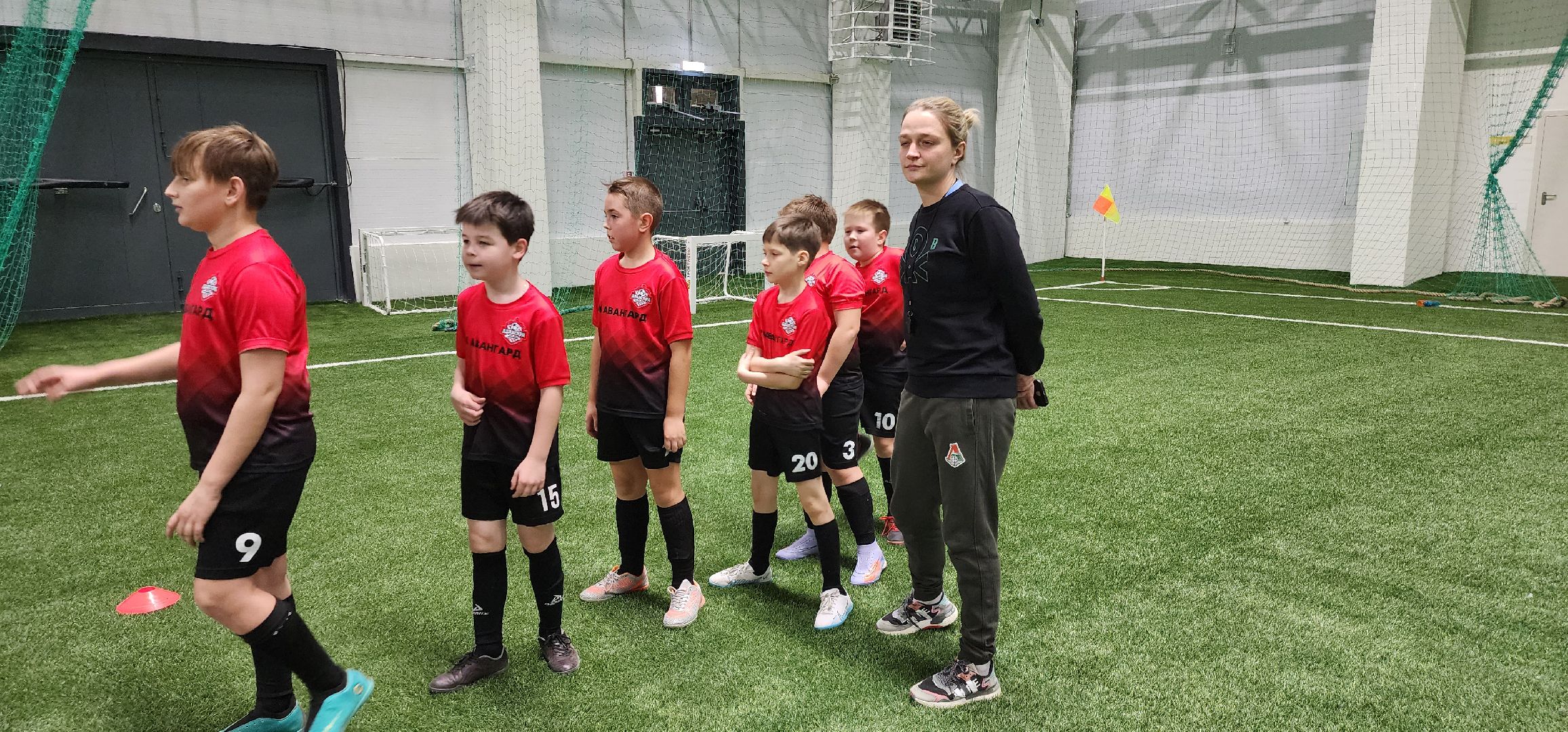 новый футбольный манеж, спорт, Минспорт, Домодедово, первая тренировка,