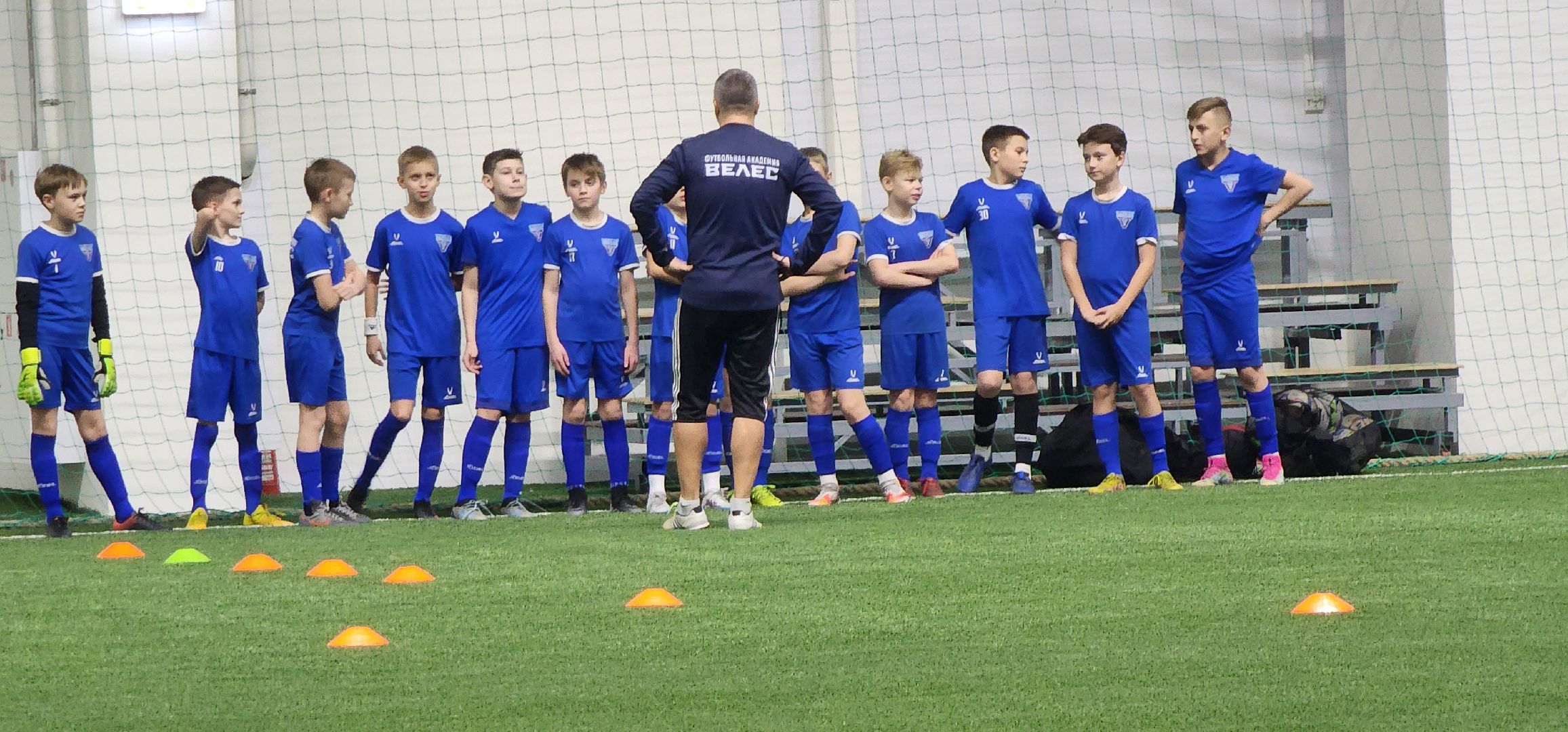 новый футбольный манеж, спорт, Минспорт, Домодедово, первая тренировка,