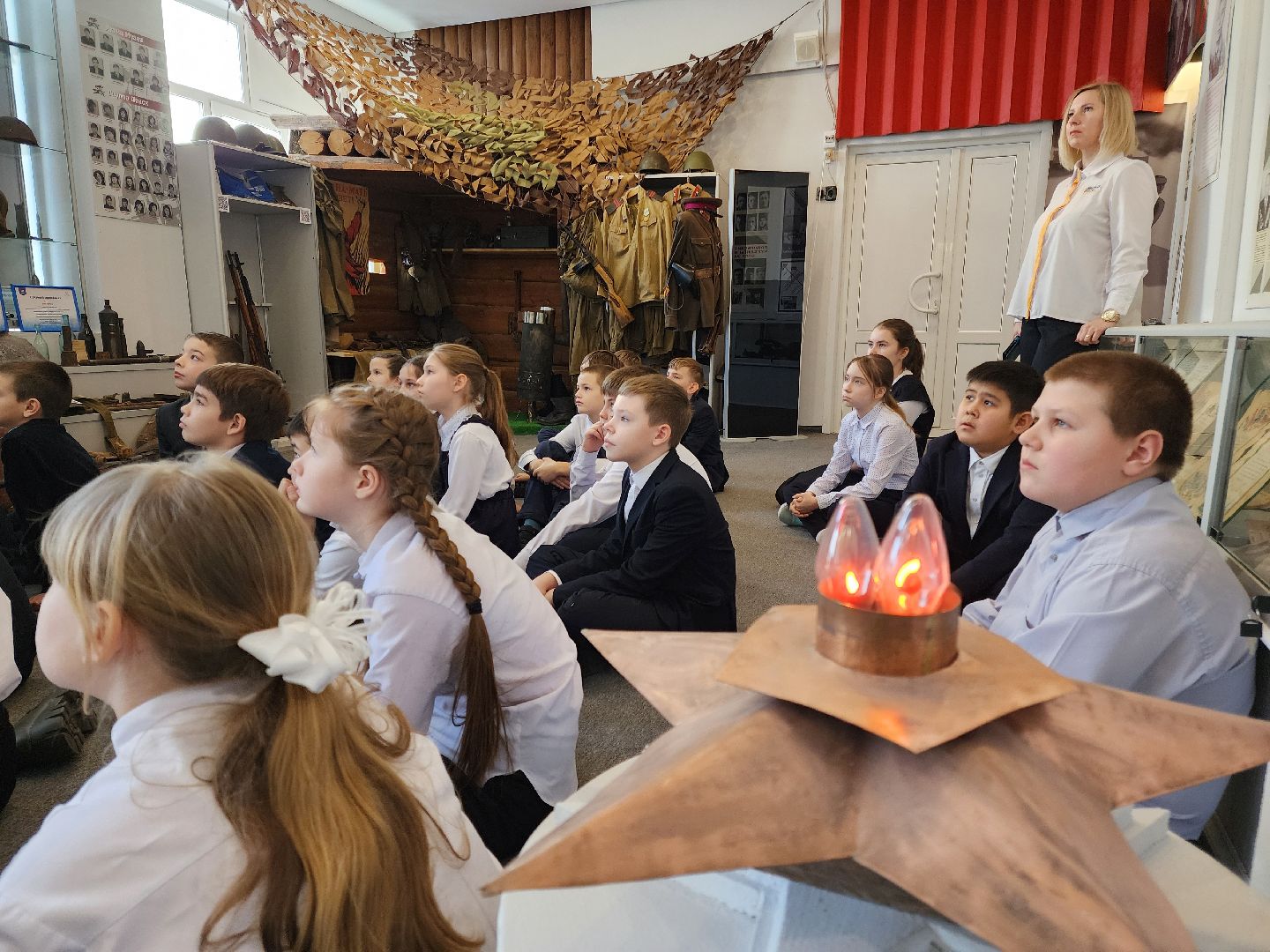 подольск, школа, патриотизм, герои,