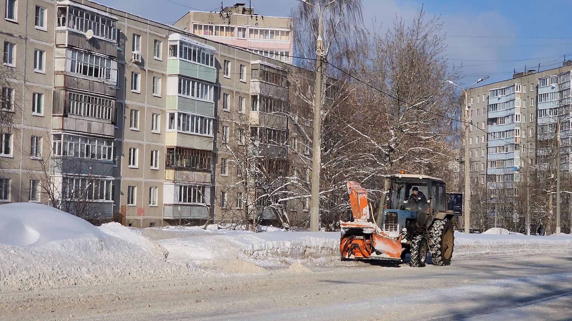 Егорьевск, снегопад, Подмосковье, Московская область,