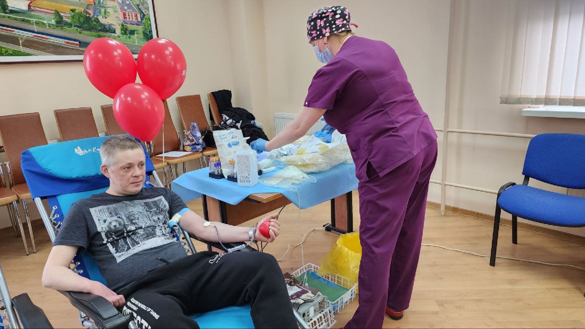 люберцы,донорская акция, люберецкая областная больница,