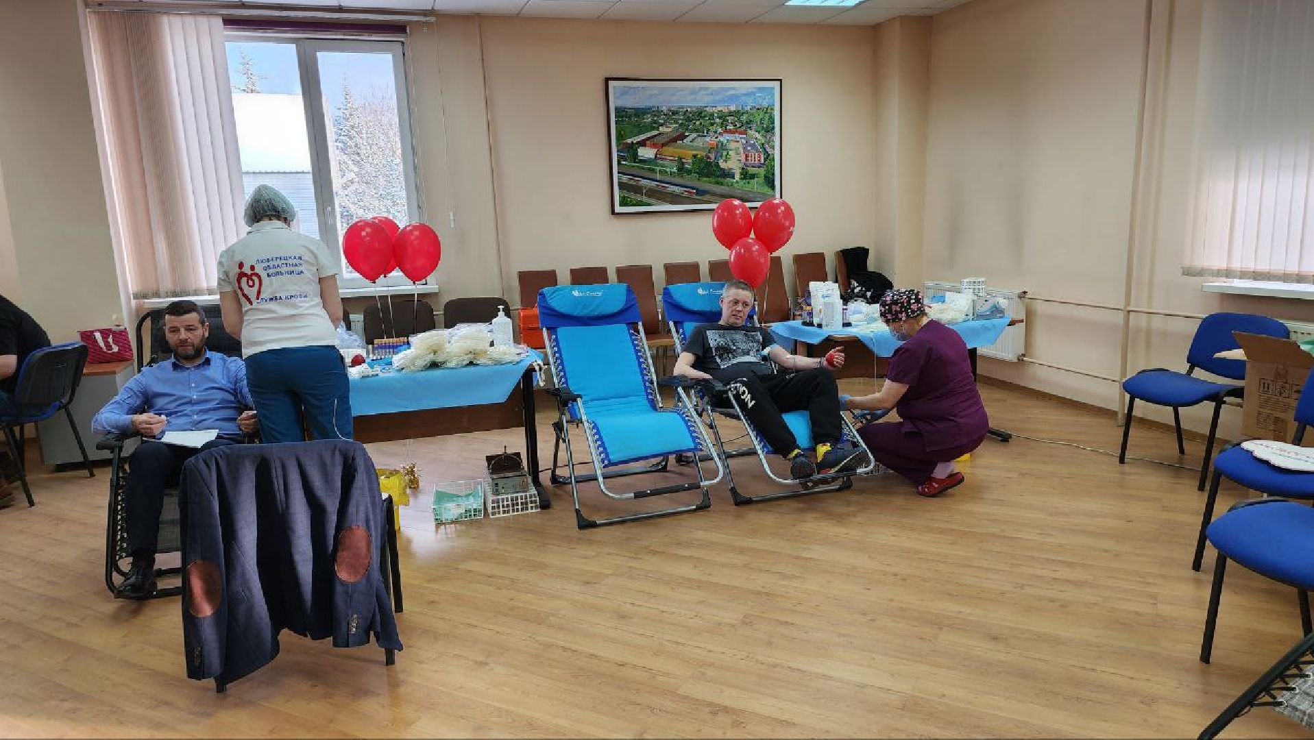 люберцы,донорская акция, люберецкая областная больница,