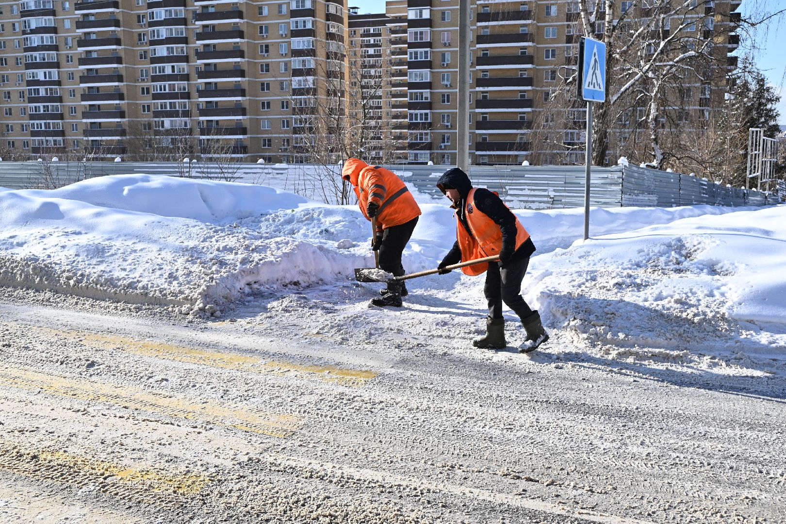лыткарино, жкх, уборка снега, циклон ольга,