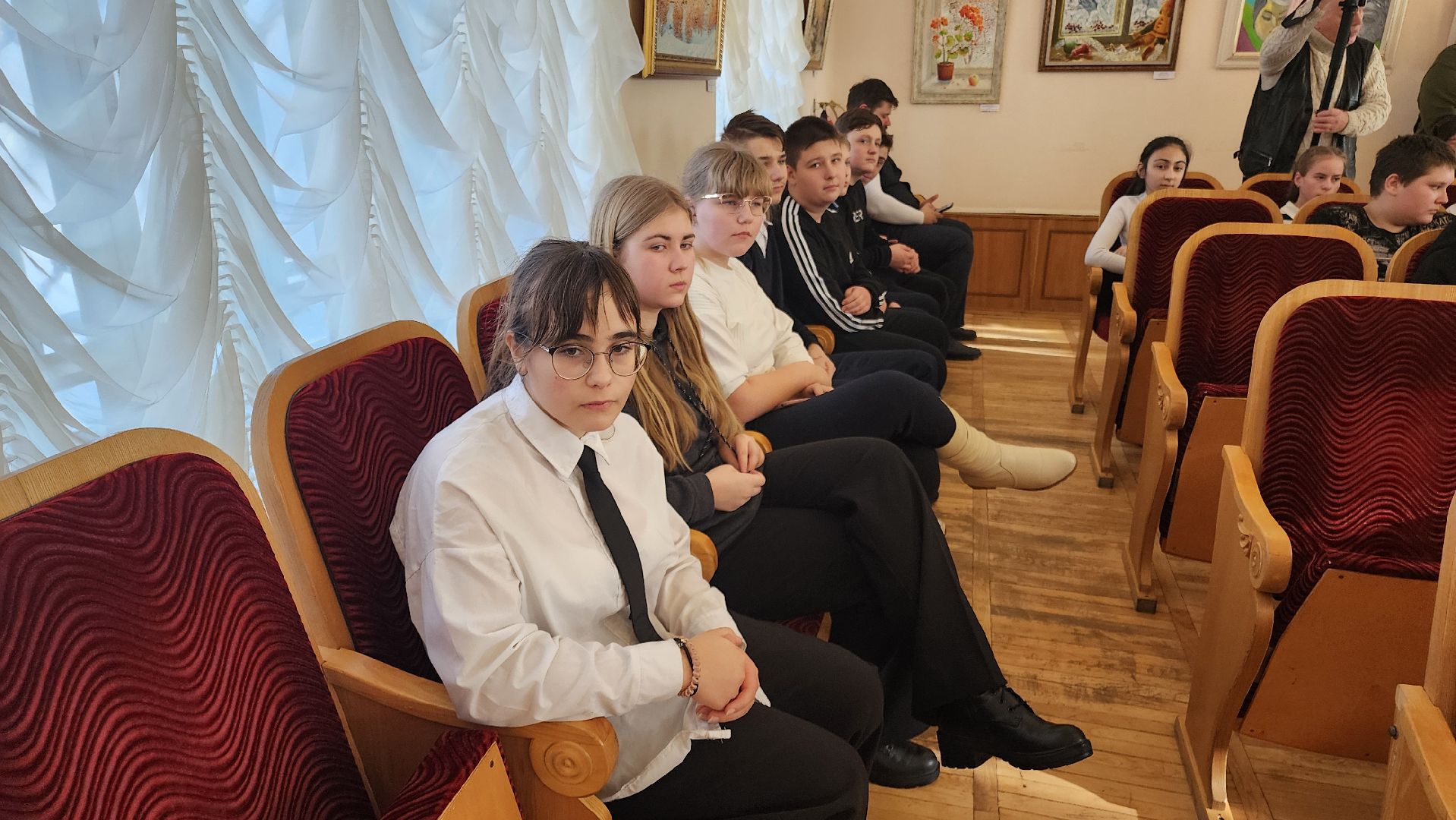 кашира, краеведческий музей, день науки, выставка, большое кропотово, биостанция, школьники, болотов, раткин, воронков,