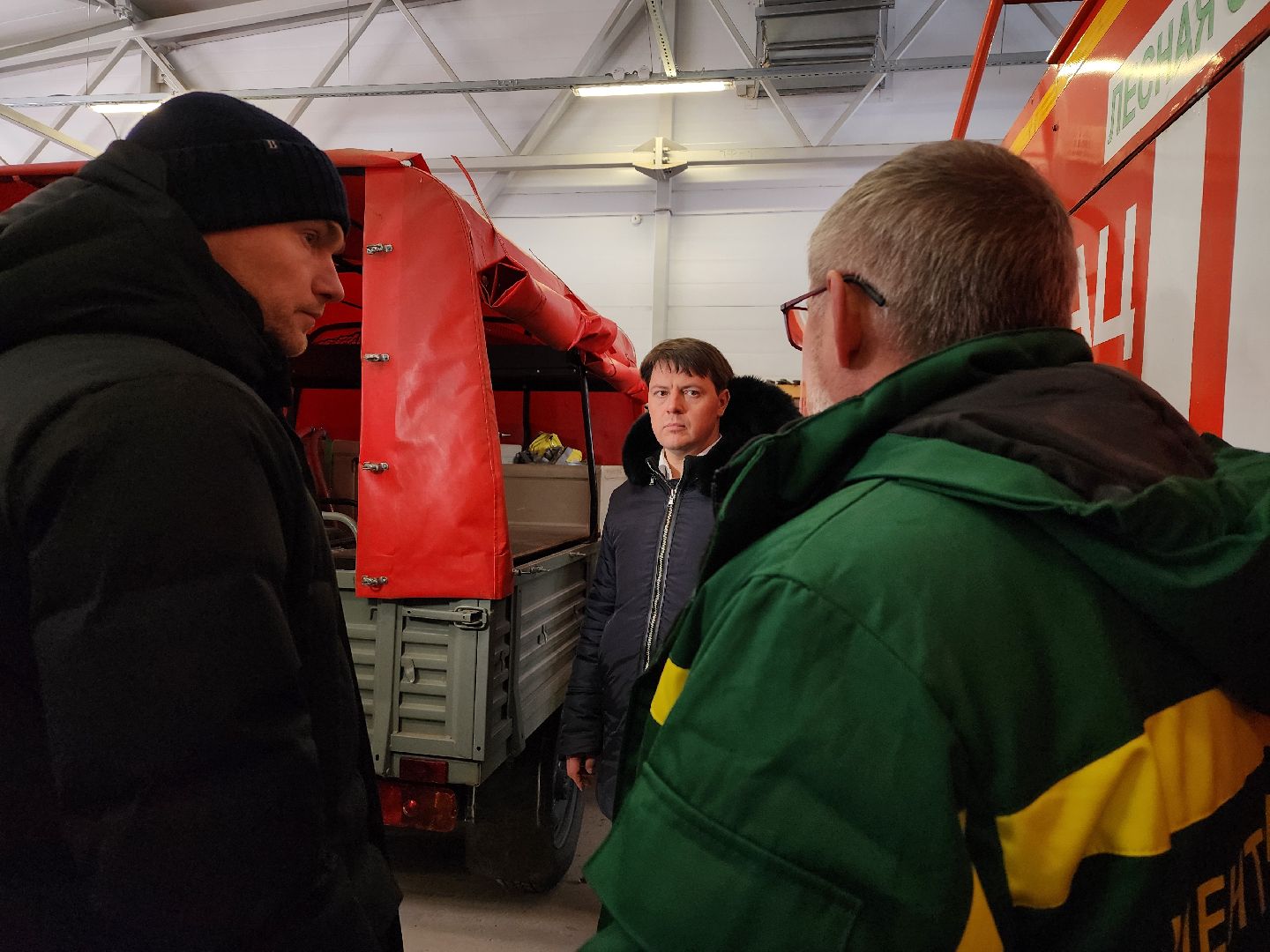 Центрлесхоз, лесопожарная станция, лесопожарная техника, село Ямкино, Богородский городской округ,