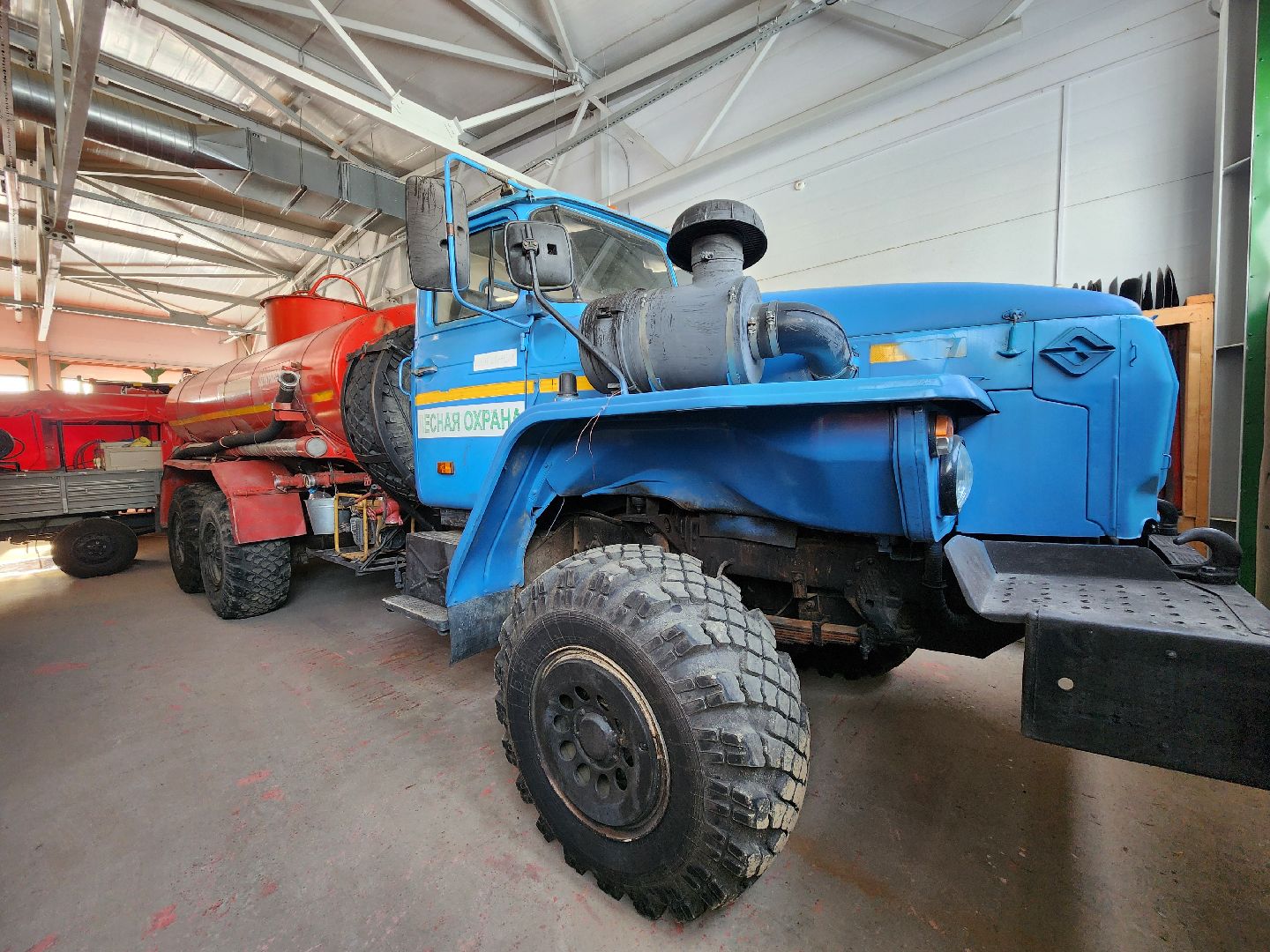 Центрлесхоз, лесопожарная станция, лесопожарная техника, село Ямкино, Богородский городской округ,