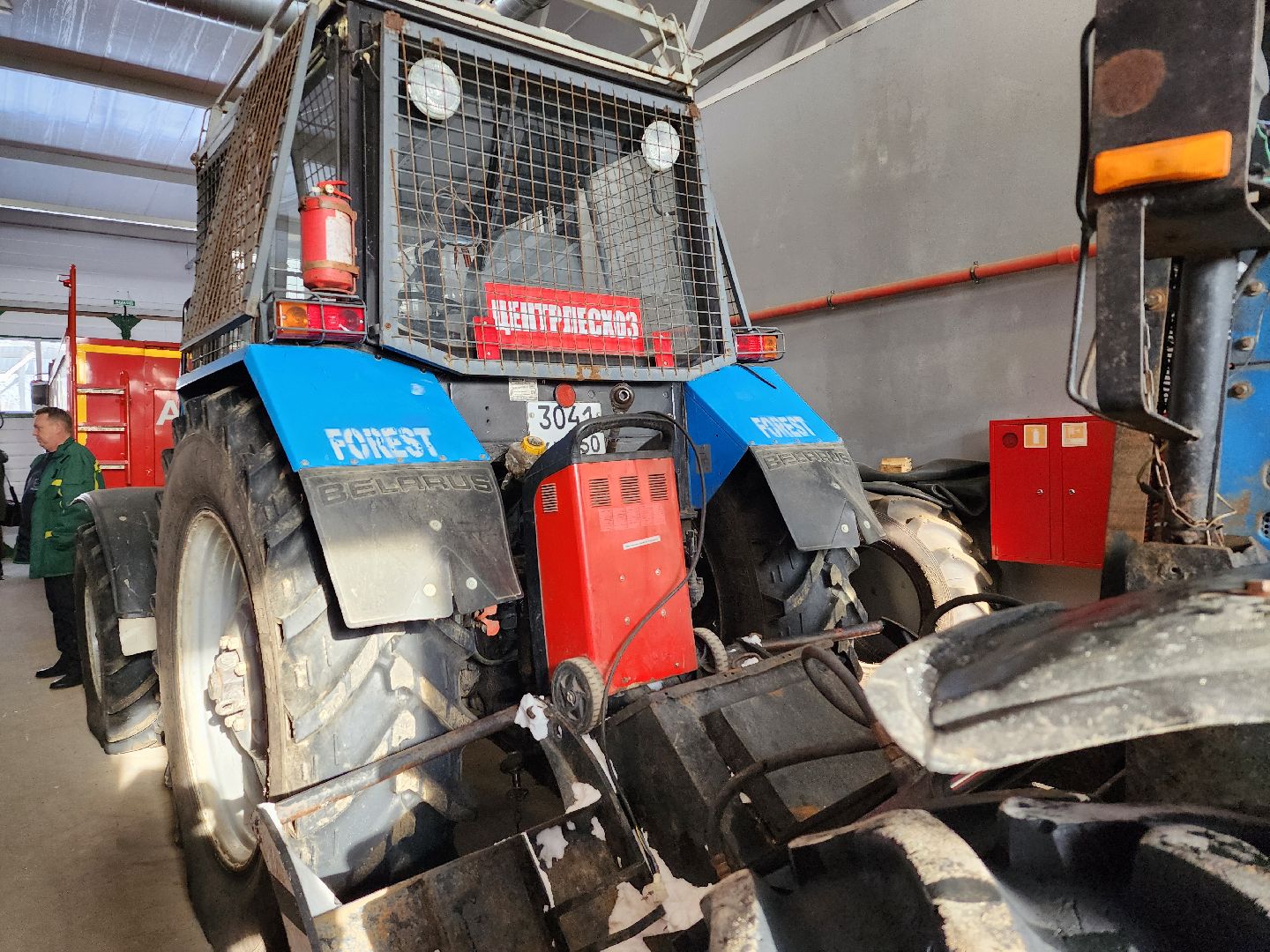 Центрлесхоз, лесопожарная станция, лесопожарная техника, село Ямкино, Богородский городской округ,