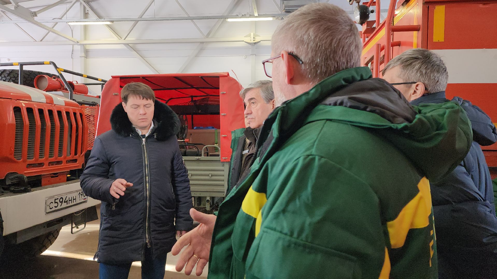 Центрлесхоз, лесопожарная станция, лесопожарная техника, село Ямкино, Богородский городской округ,